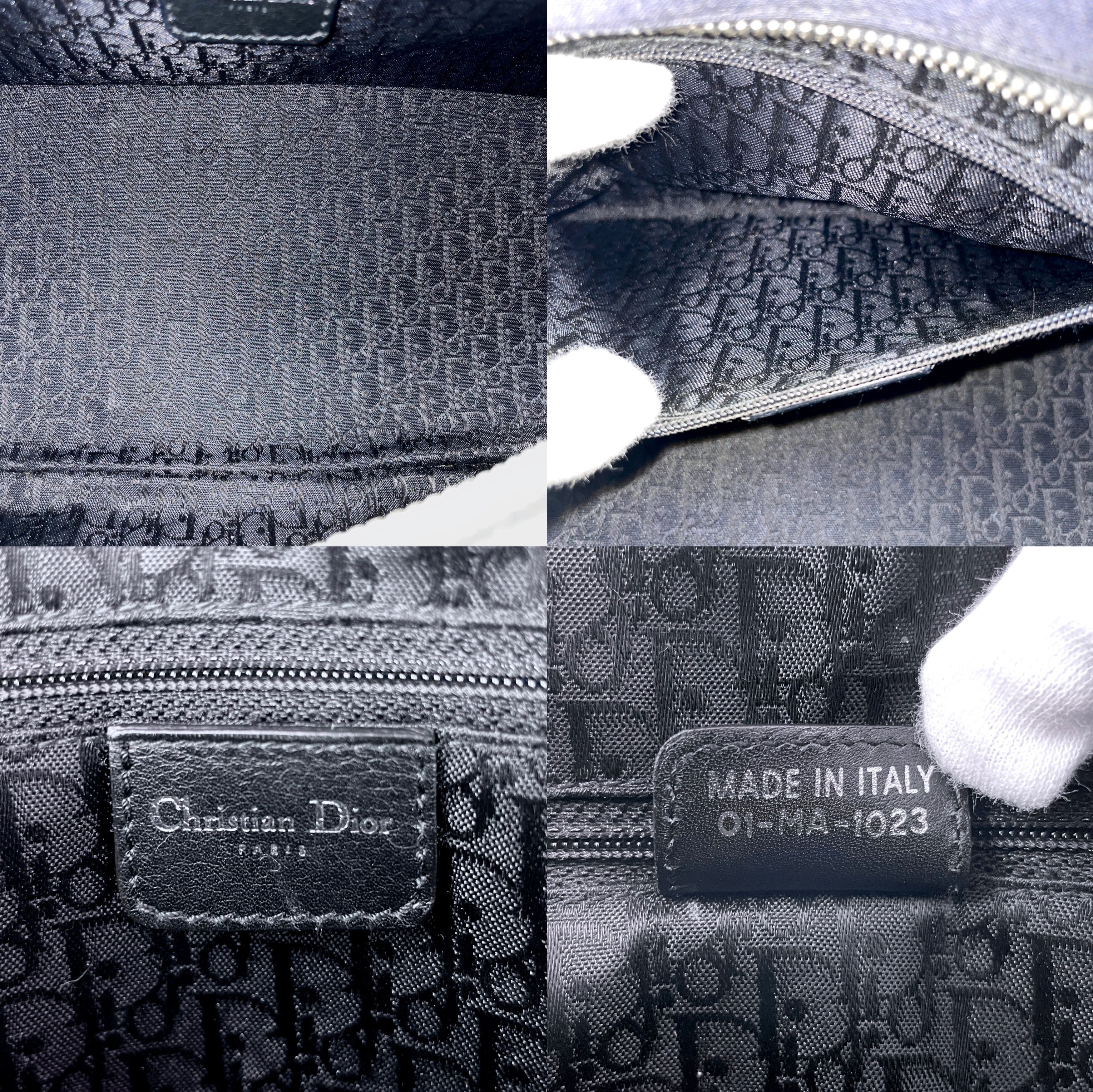 Dior Christian Dior Hardcore Linestone Boston Bag Size ONE SIZE - 14 Thumbnail