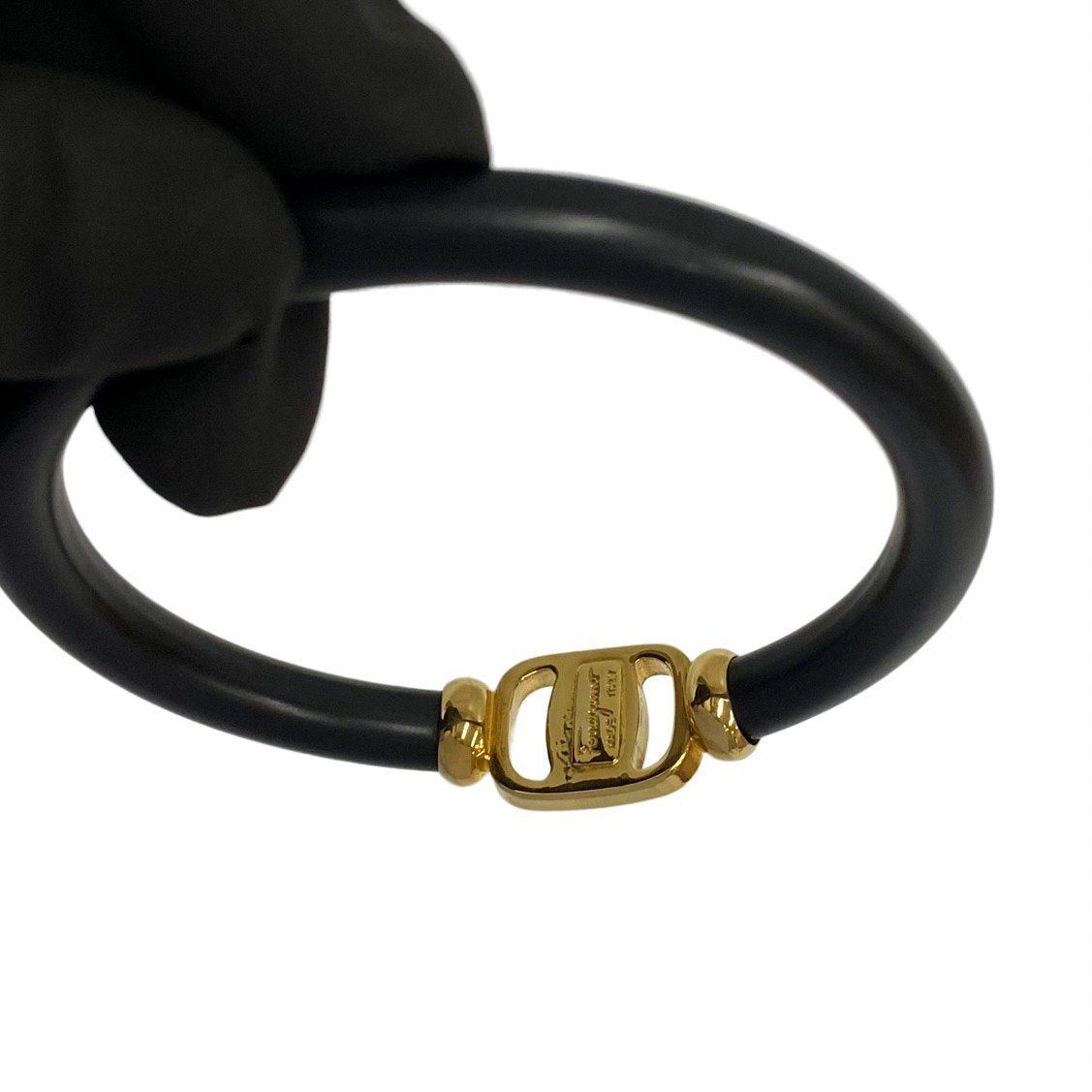 Salvatore Ferragamo Salvatore Ferragamo Bracelet Black Plated Size ONE SIZE - 4 Thumbnail