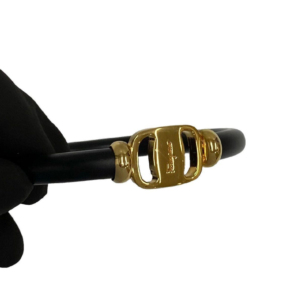 Salvatore Ferragamo Salvatore Ferragamo Bracelet Black Plated Size ONE SIZE - 2 Thumbnail