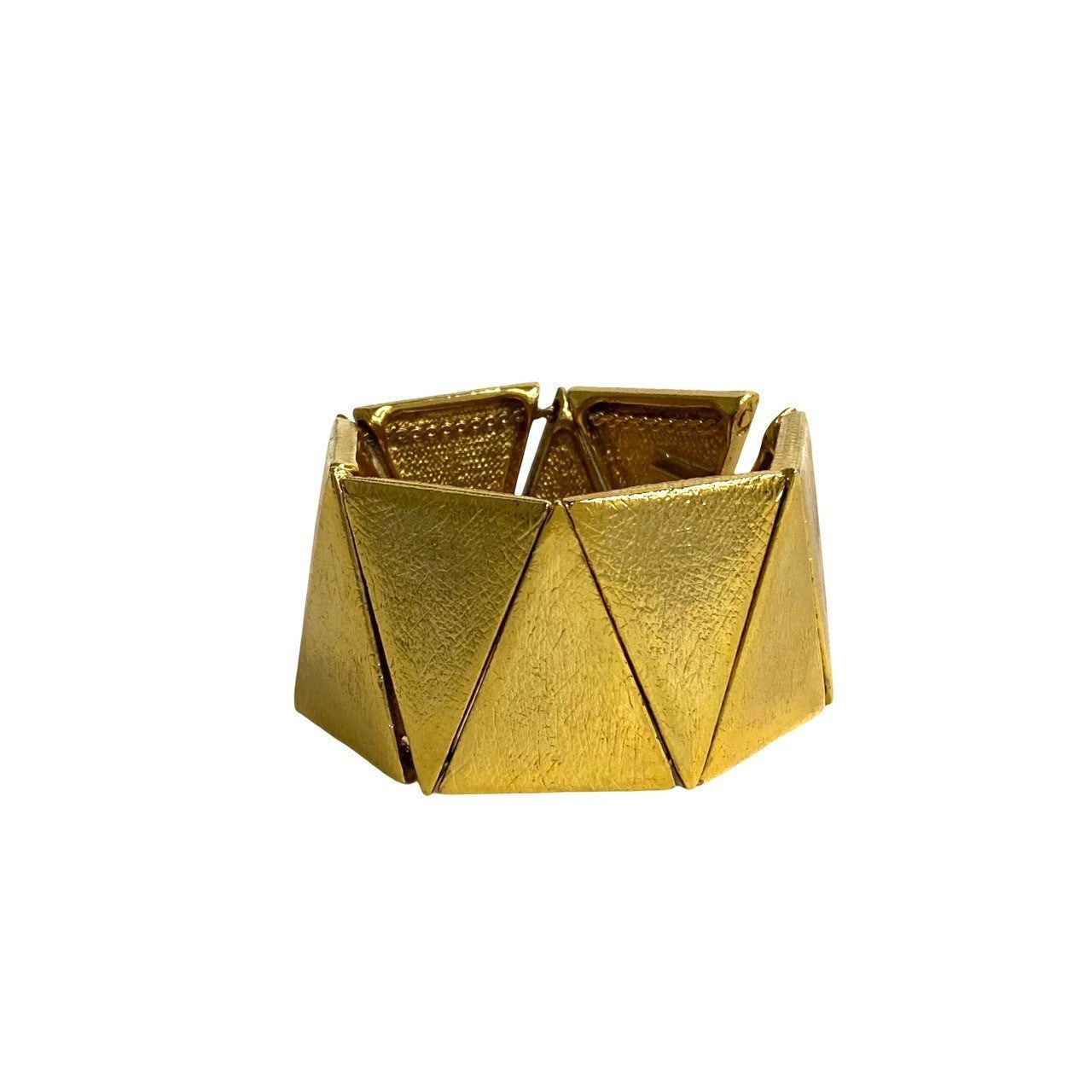 Yves Saint Laurent Yves Saint Laurent Bracelet Gold Plated Size ONE SIZE - 2 Thumbnail