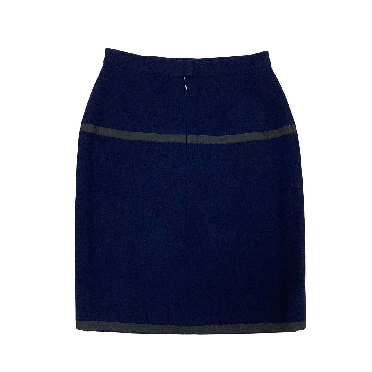 Chanel Chanel Blue Wool Size ONE SIZE - 8 Thumbnail