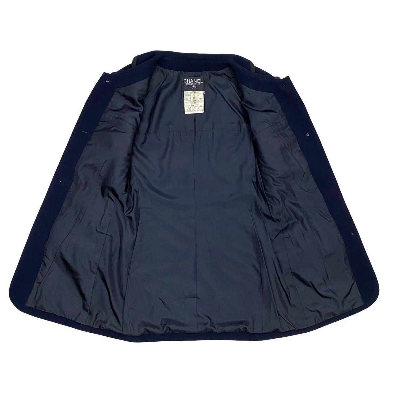 Chanel Chanel Blue Wool Size ONE SIZE - 5 Thumbnail