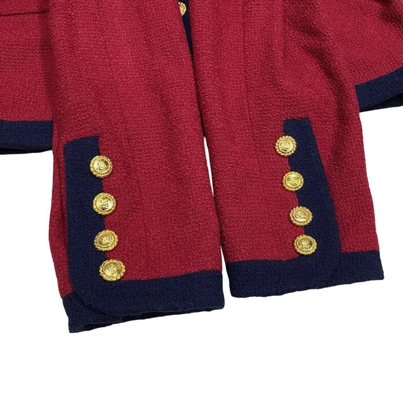 Chanel Chanel Red Wool Size ONE SIZE - 4 Thumbnail