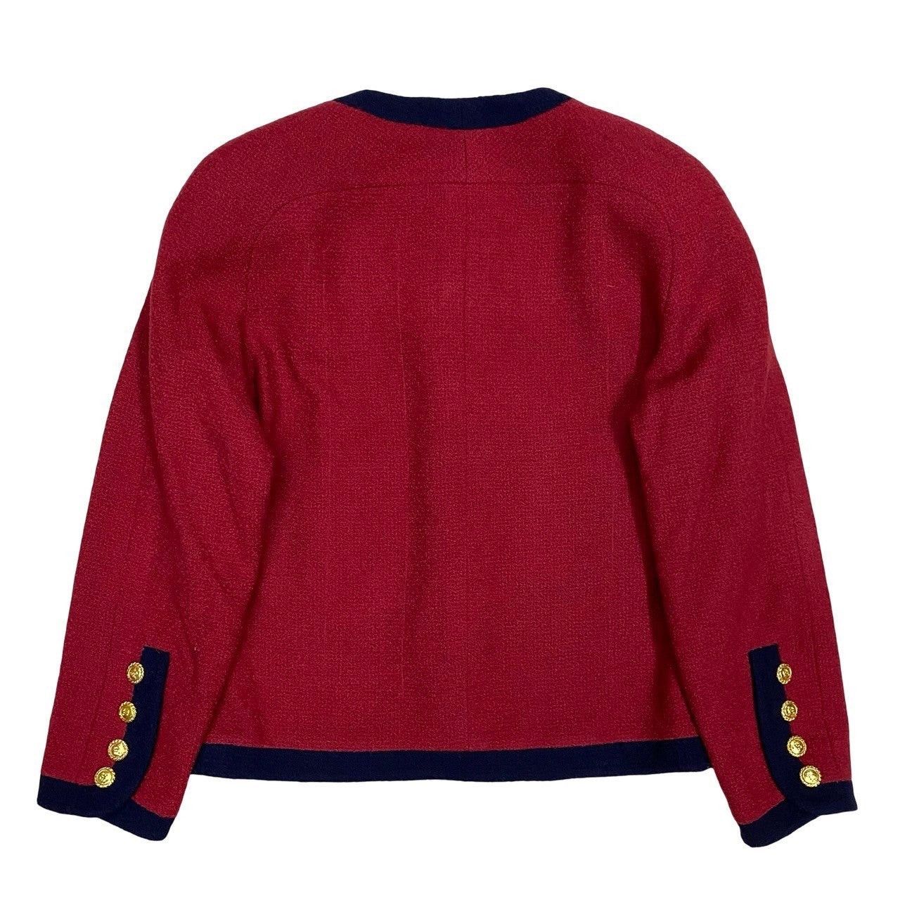 Chanel Chanel Red Wool Size ONE SIZE - 2 Thumbnail