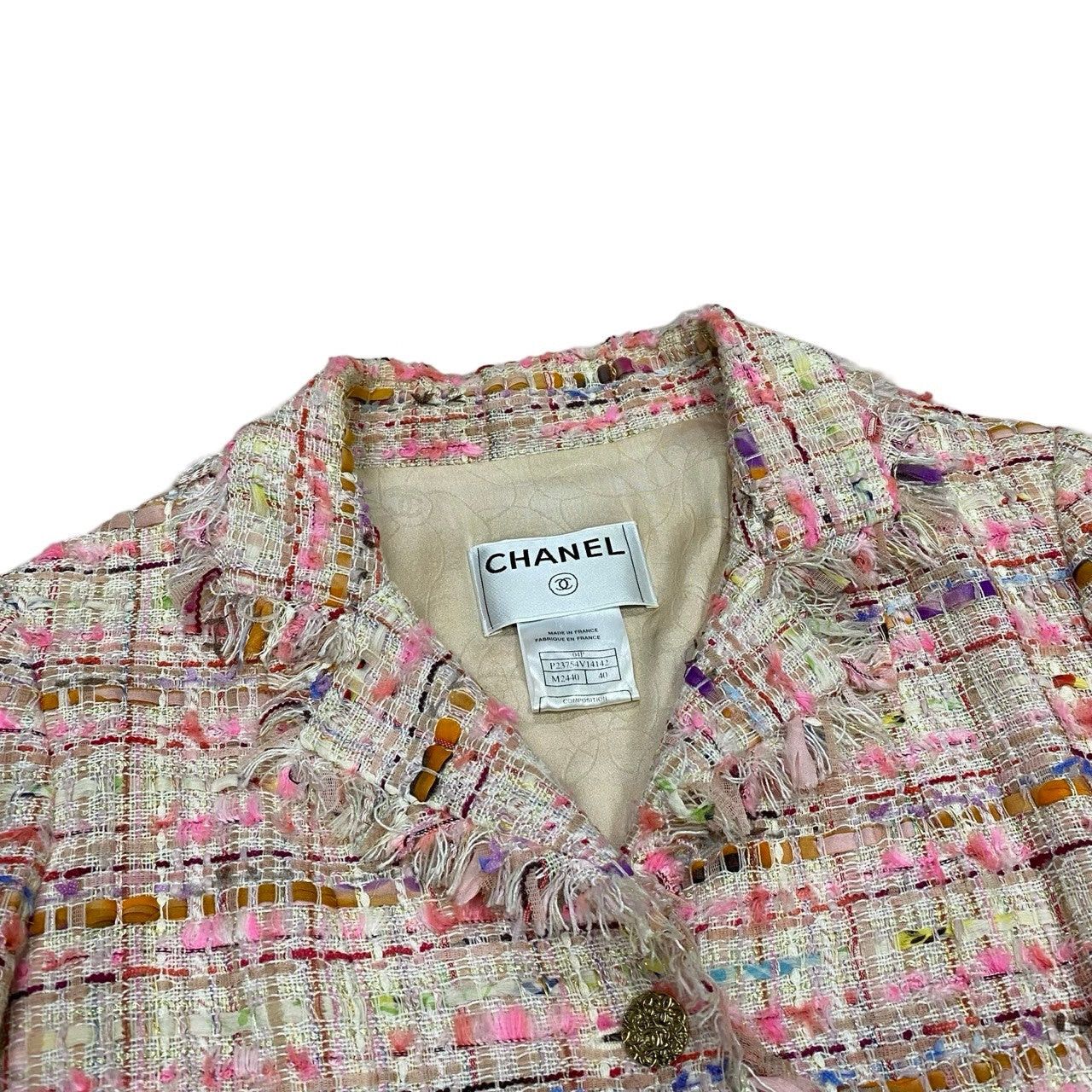 Chanel Chanel Pink Cotton Size ONE SIZE - 6 Thumbnail