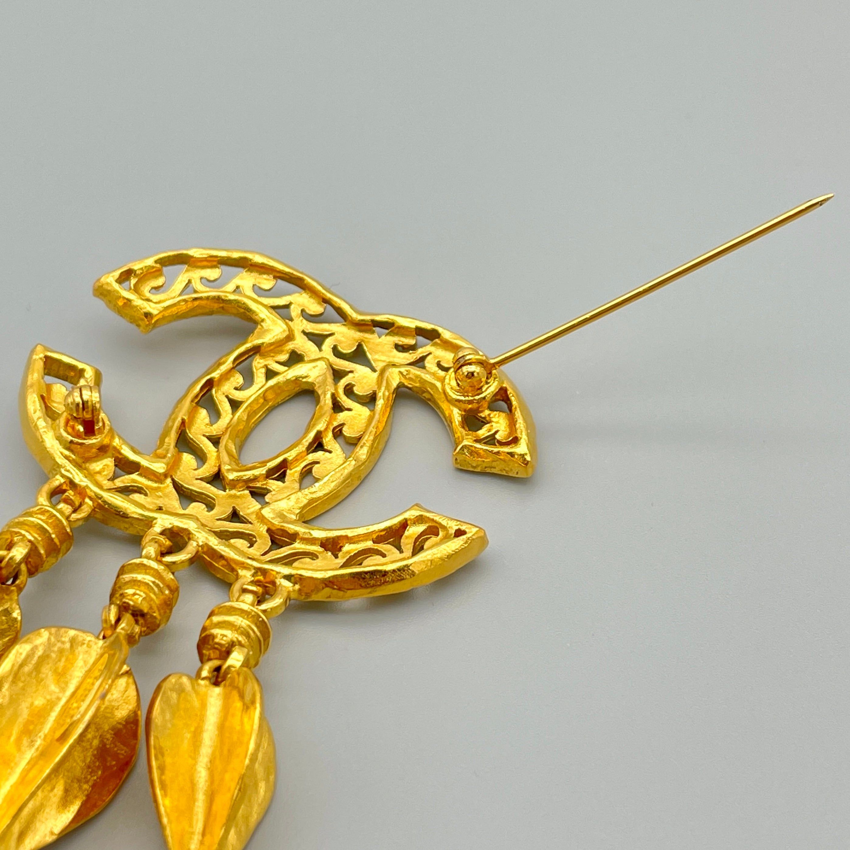 Chanel Chanel Coco Mark Arrow Pendant Brooch 95A Size ONE SIZE - 8 Thumbnail