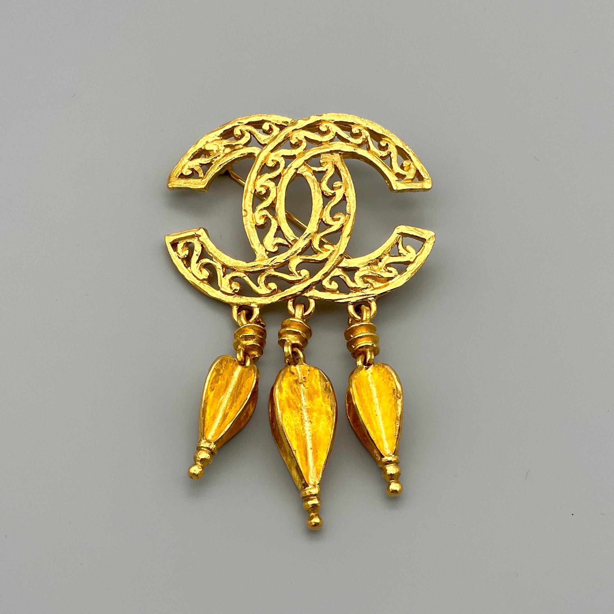 Chanel Chanel Coco Mark Arrow Pendant Brooch 95A Size ONE SIZE - 3 Thumbnail