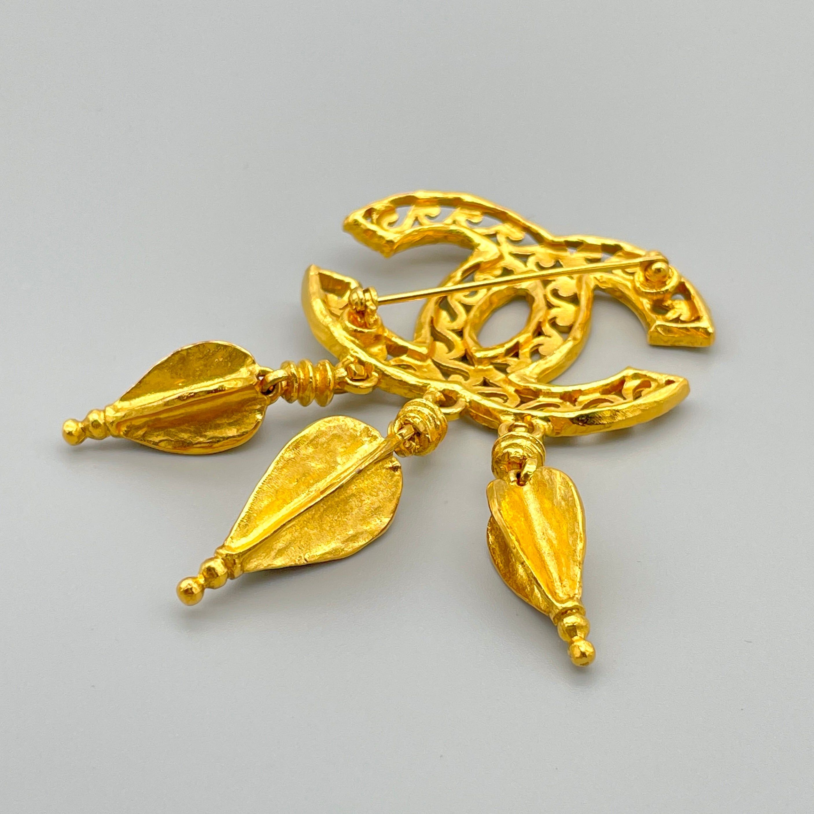 Chanel Chanel Coco Mark Arrow Pendant Brooch 95A Size ONE SIZE - 5 Thumbnail