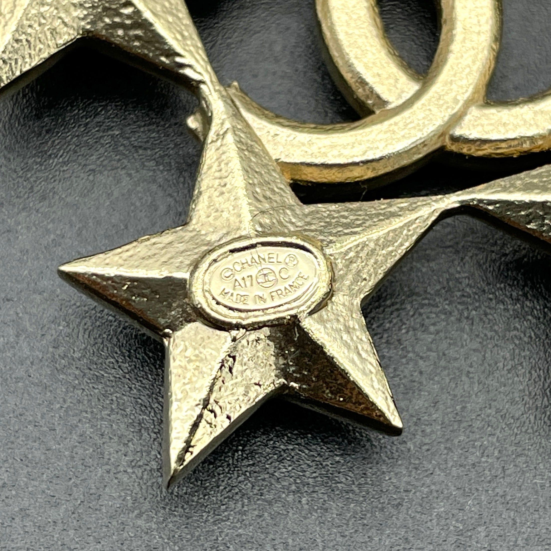 Chanel Chanel Star Cocoma Line Stone Brooch A17C Size ONE SIZE - 9 Thumbnail