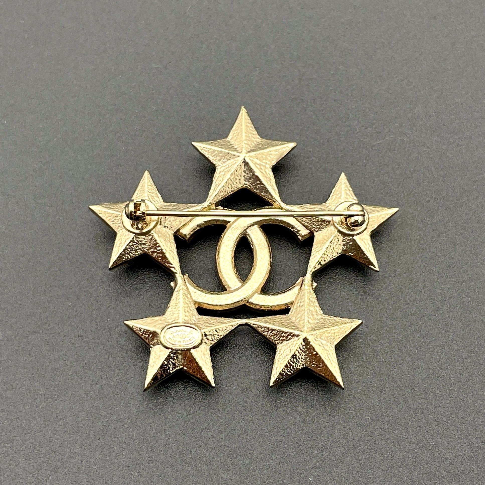 Chanel Chanel Star Cocoma Line Stone Brooch A17C Size ONE SIZE - 4 Thumbnail