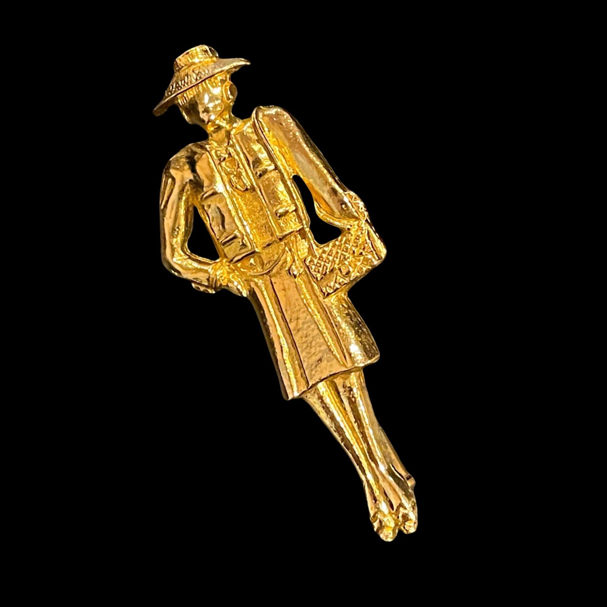 Chanel Chanel Lady Coco Brooch Size ONE SIZE - 3 Thumbnail