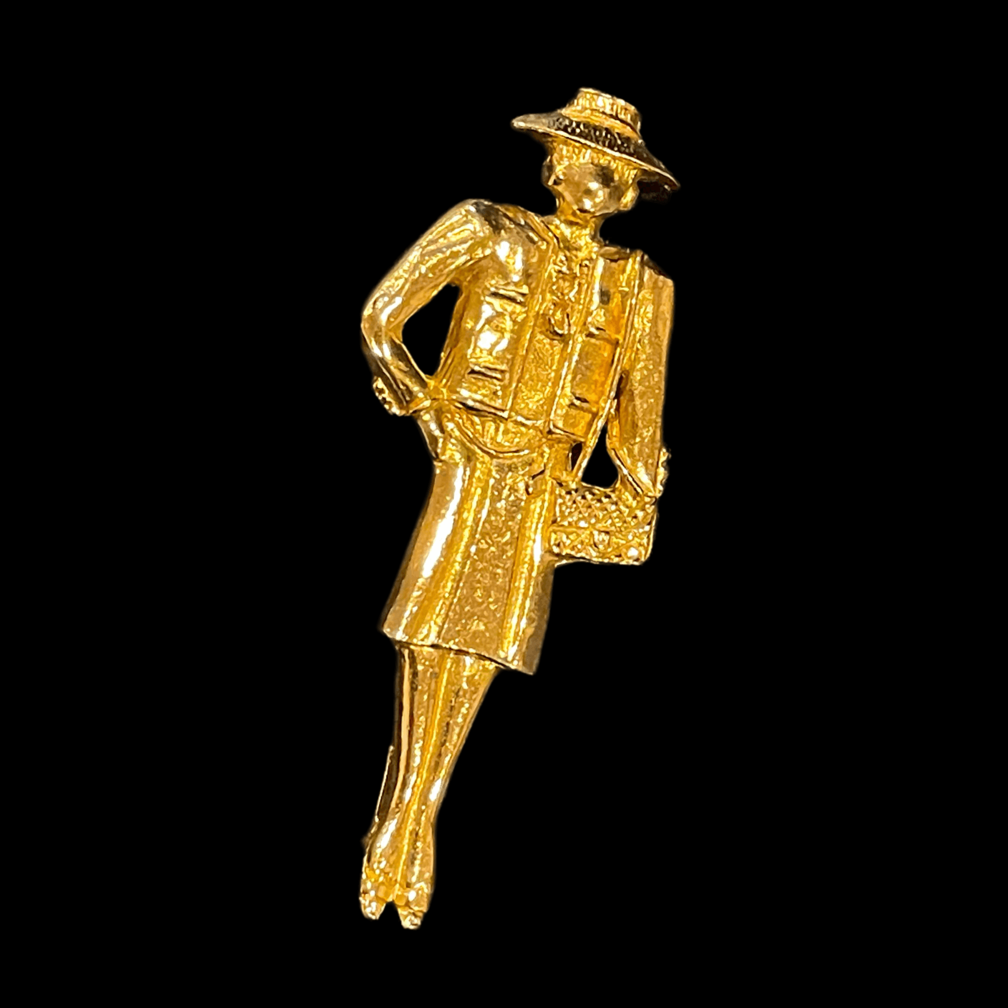 Chanel Chanel Lady Coco Brooch Size ONE SIZE - 4 Thumbnail