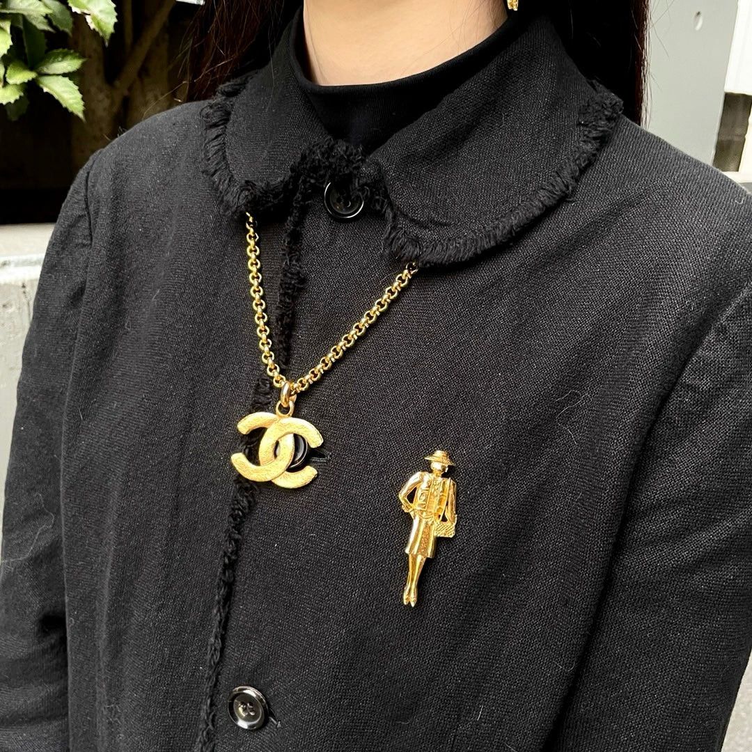 Chanel Chanel Lady Coco Brooch Size ONE SIZE - 2 Thumbnail