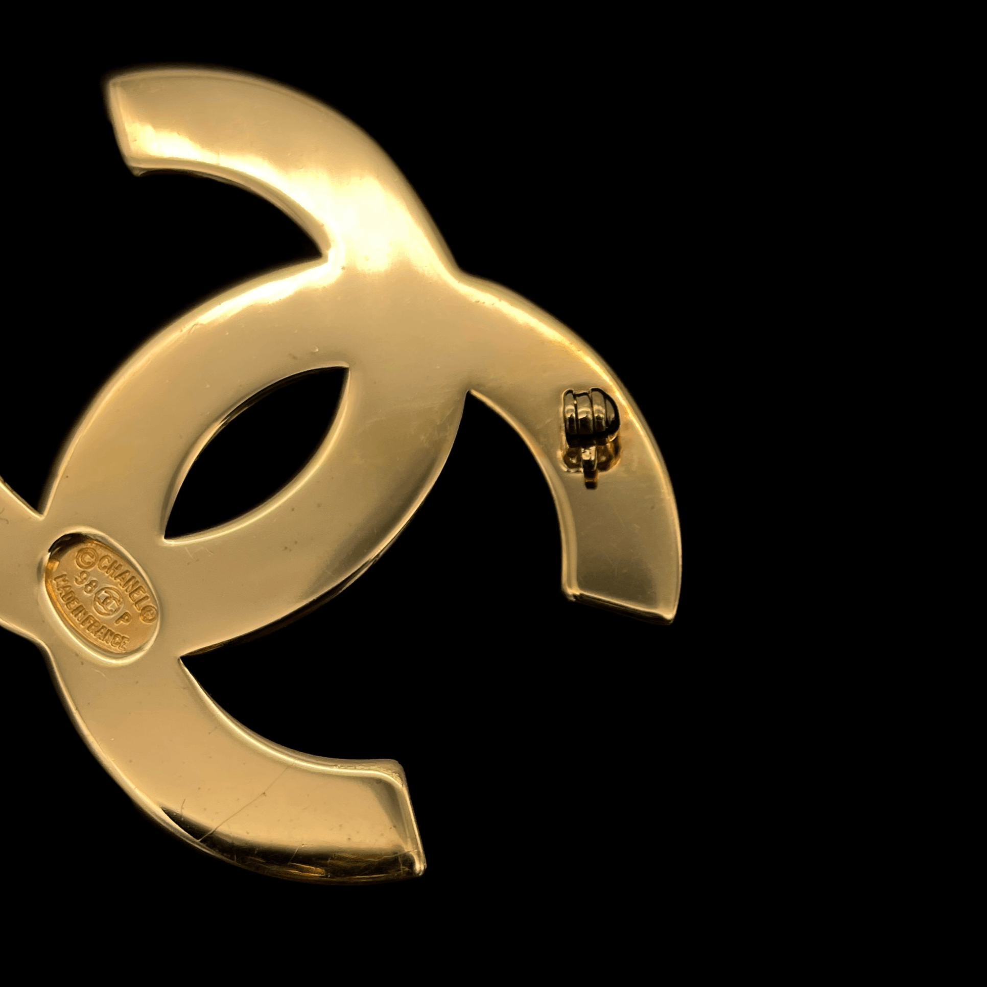 Chanel Chanel Co-Mark Logo Brooch 98P Size ONE SIZE - 9 Thumbnail