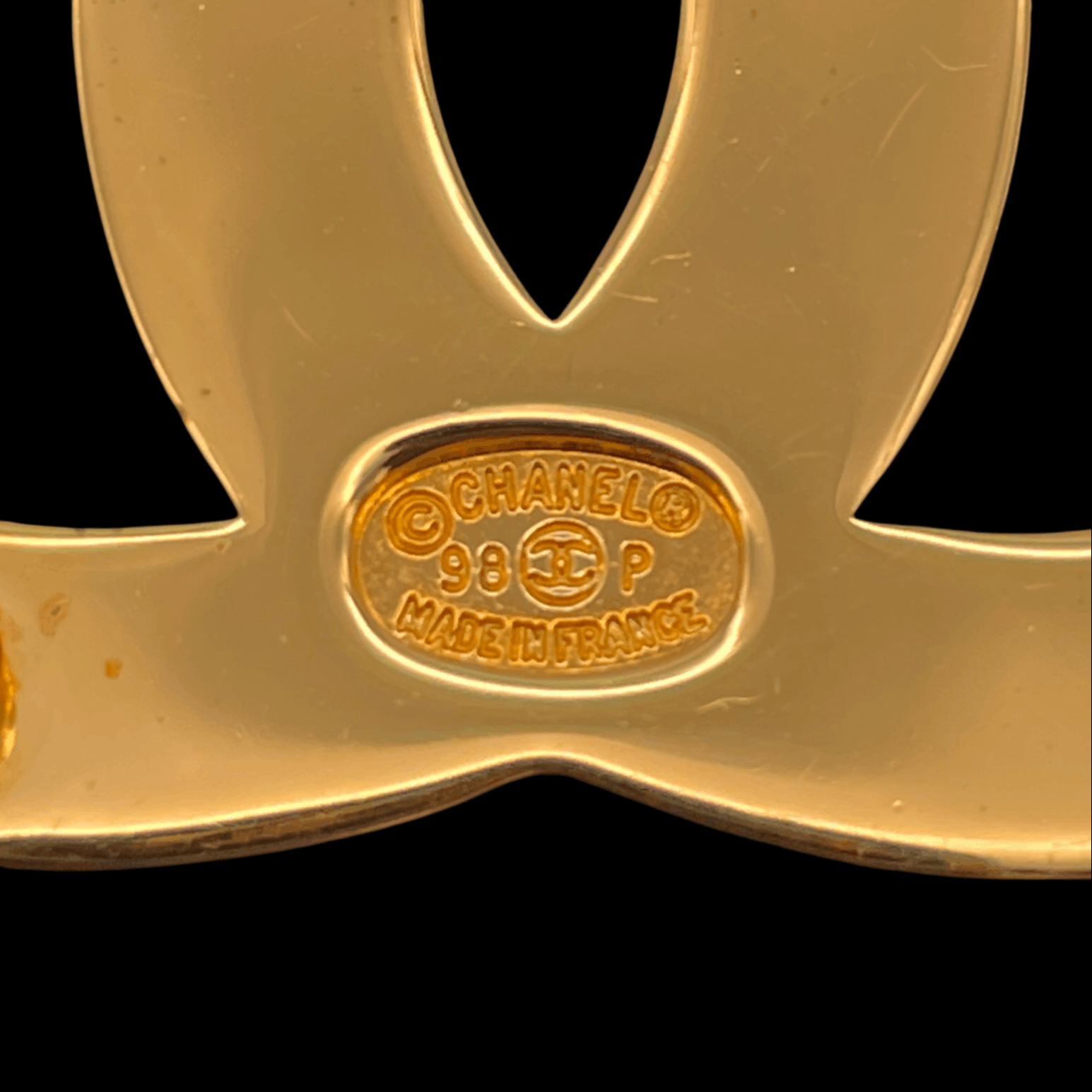 Chanel Chanel Co-Mark Logo Brooch 98P Size ONE SIZE - 10 Thumbnail