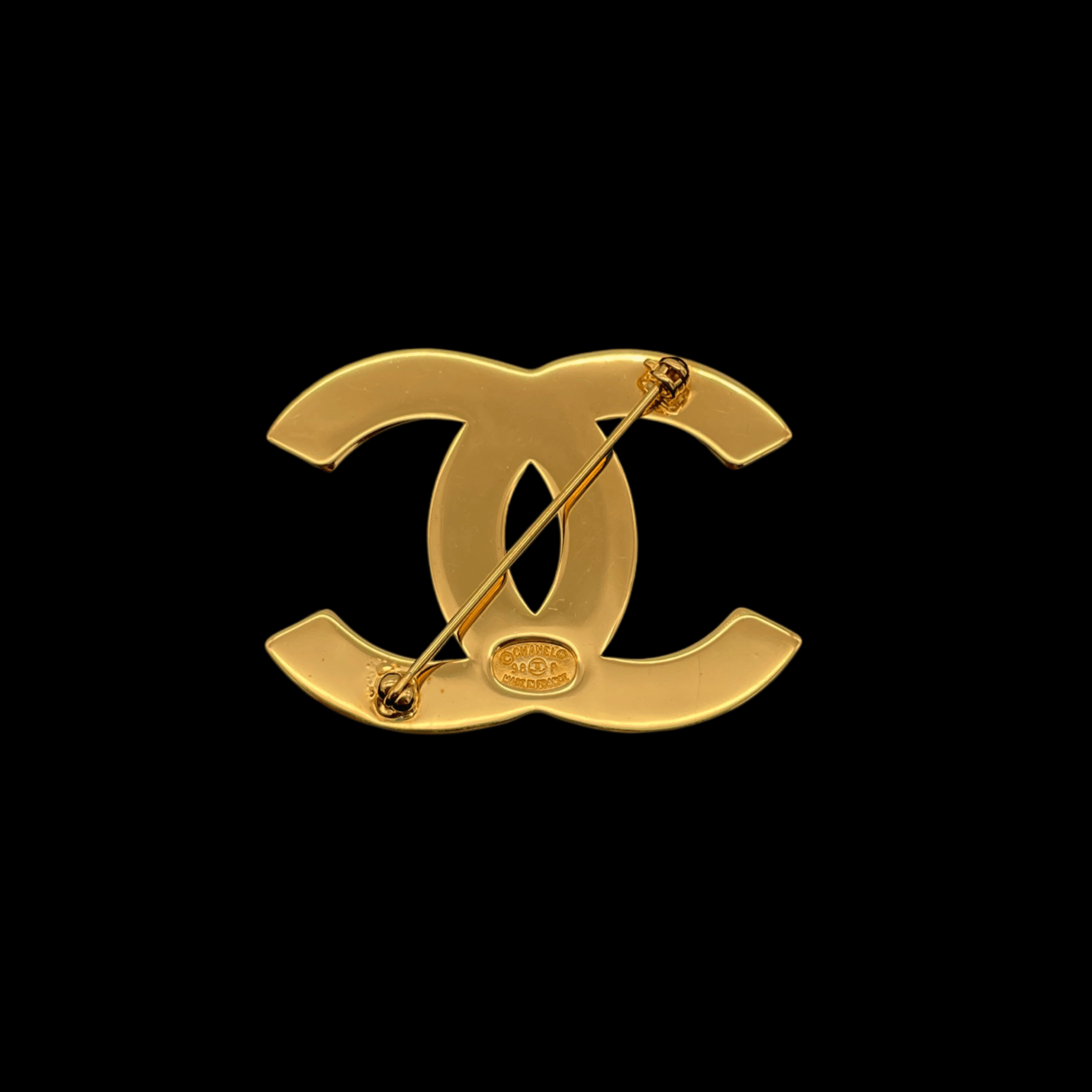 Chanel Chanel Co-Mark Logo Brooch 98P Size ONE SIZE - 6 Thumbnail