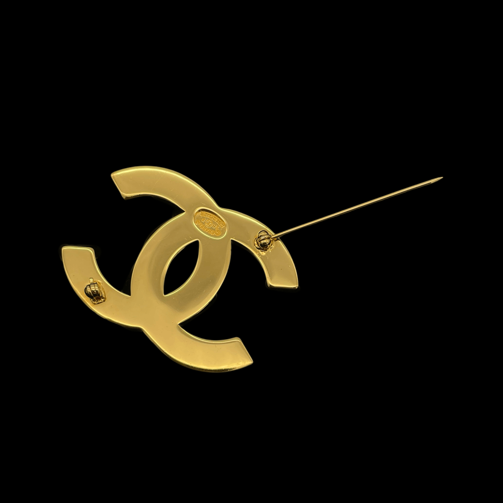 Chanel Chanel Co-Mark Logo Brooch 98P Size ONE SIZE - 8 Thumbnail