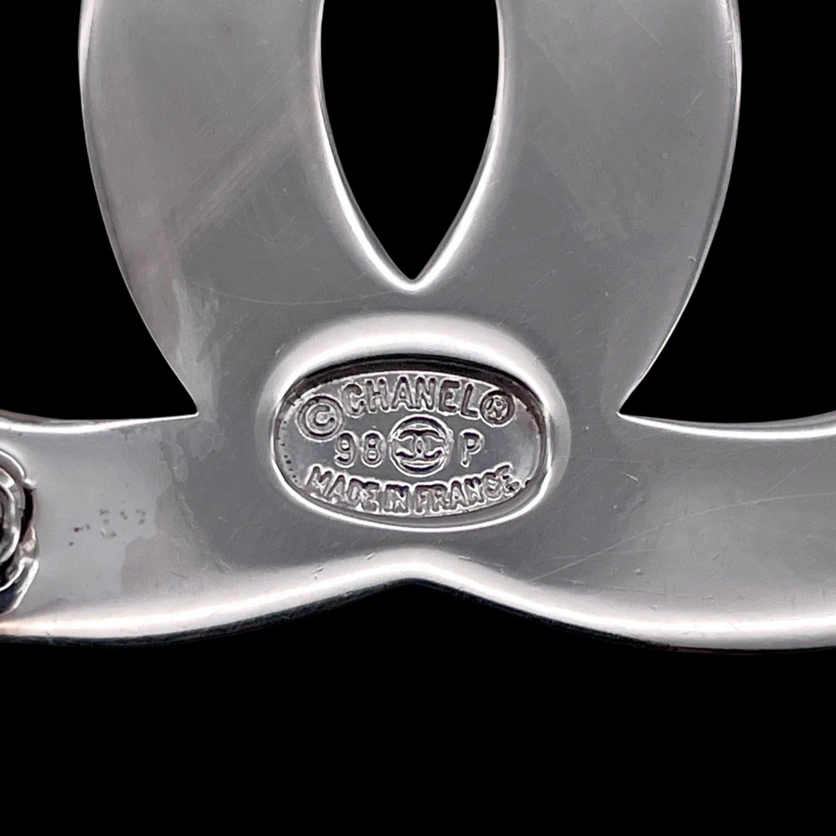 Chanel Coco Mark Chanel Logo Brooch Size ONE SIZE - 9 Thumbnail