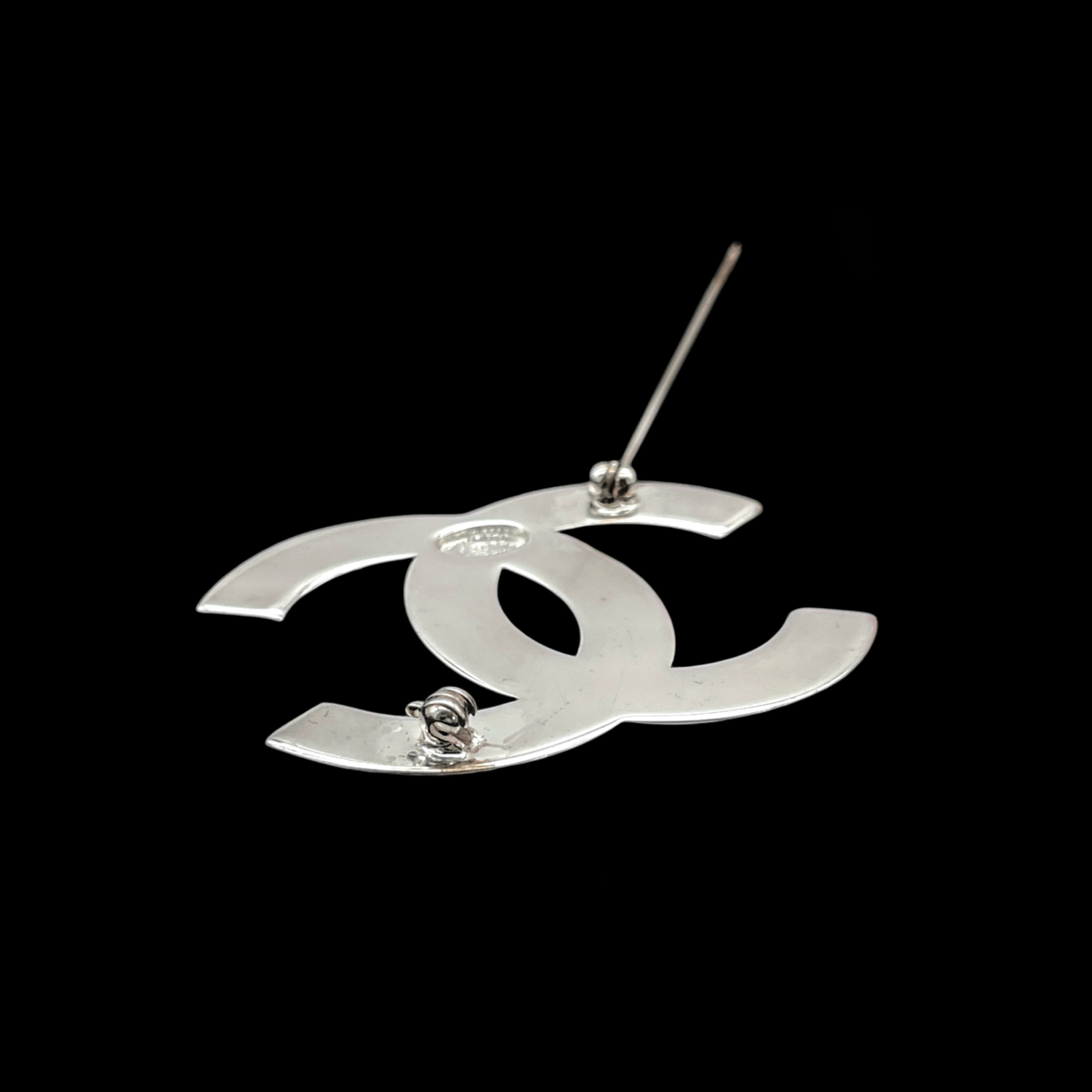 Chanel Coco Mark Chanel Logo Brooch Size ONE SIZE - 6 Thumbnail