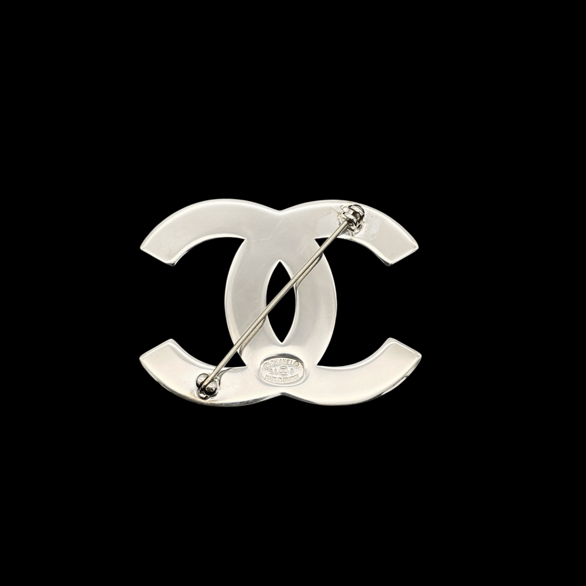 Chanel Coco Mark Chanel Logo Brooch Size ONE SIZE - 7 Thumbnail
