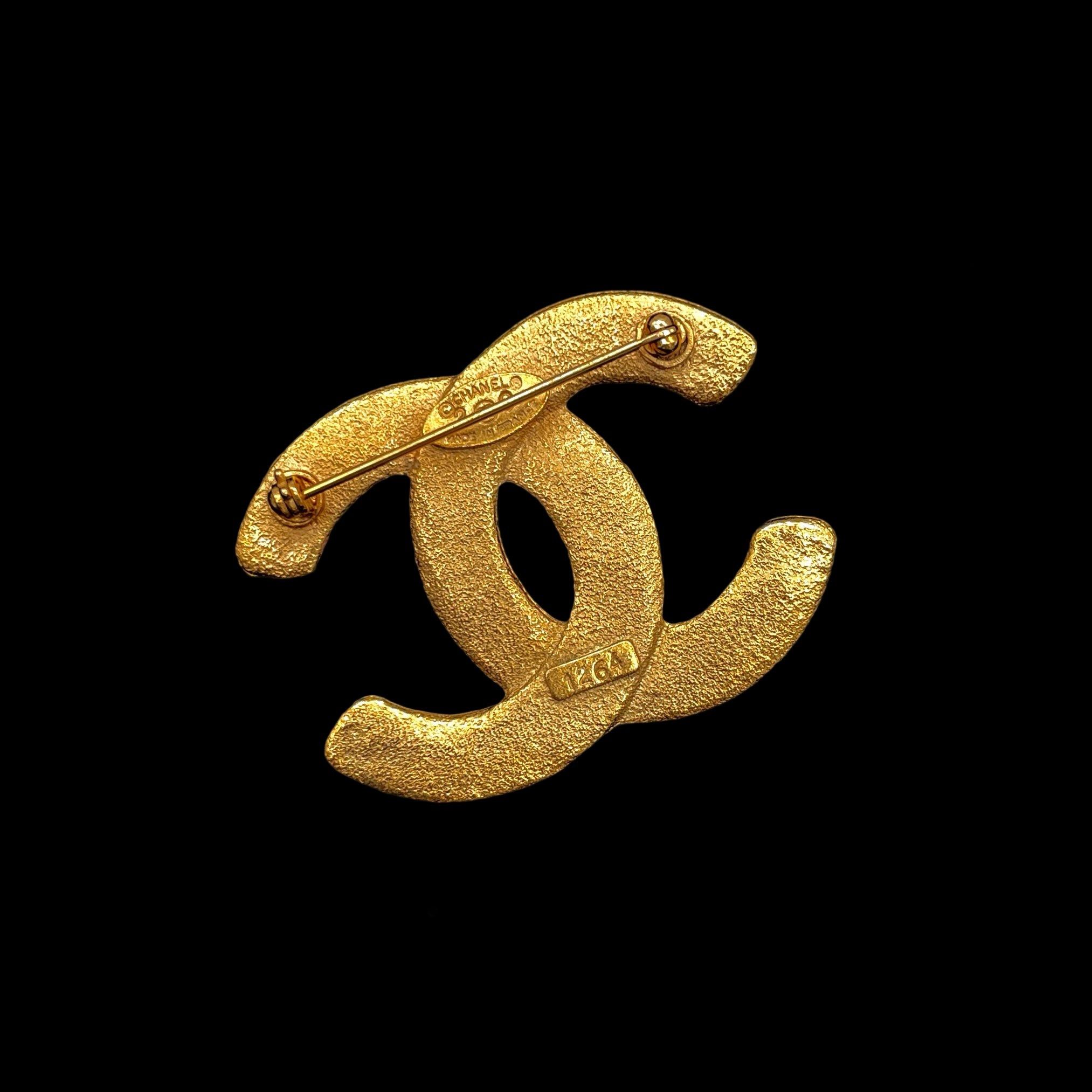 Chanel Chanel Co-Mark Logo Brooch 98P Size ONE SIZE - 5 Thumbnail