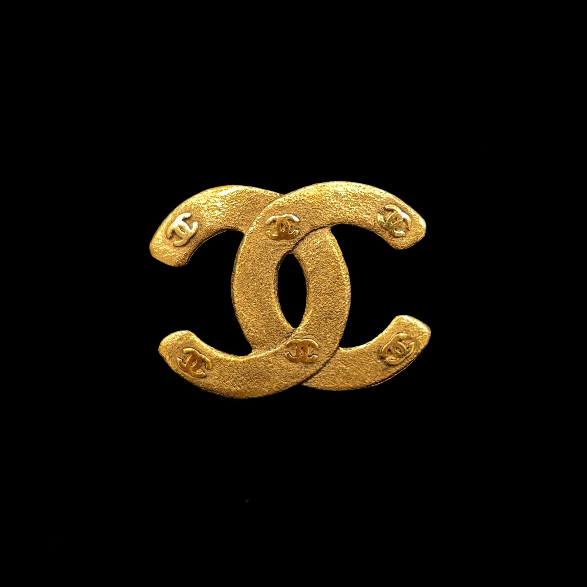Chanel Chanel Co-Mark Logo Brooch 98P Size ONE SIZE - 3 Thumbnail