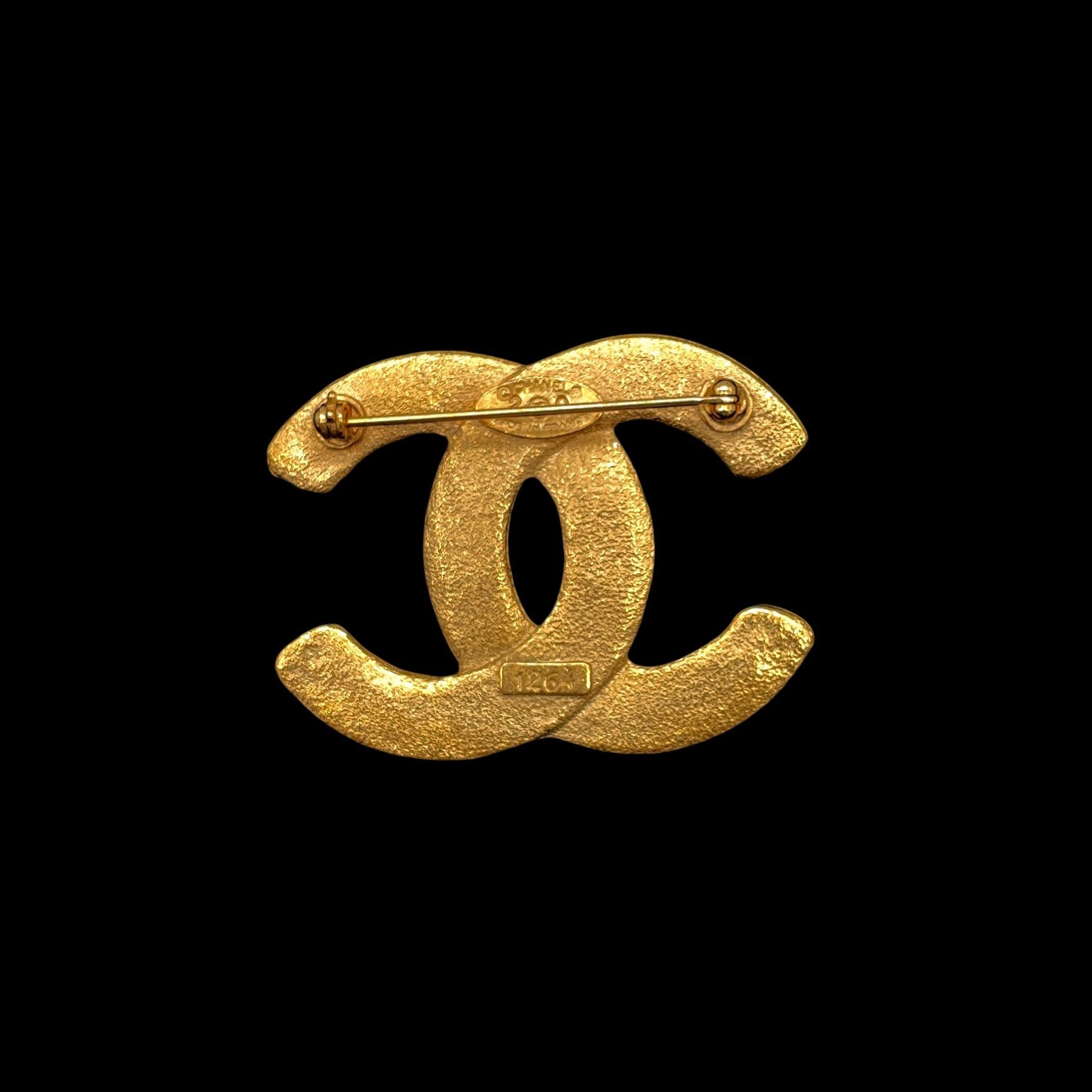 Chanel Chanel Co-Mark Logo Brooch 98P Size ONE SIZE - 4 Thumbnail