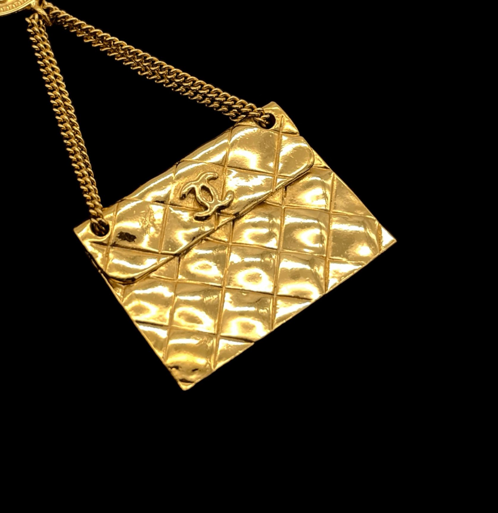 Chanel Chanel Matriceco Mark Bag Mochif Brooch 93P Size ONE SIZE - 4 Thumbnail