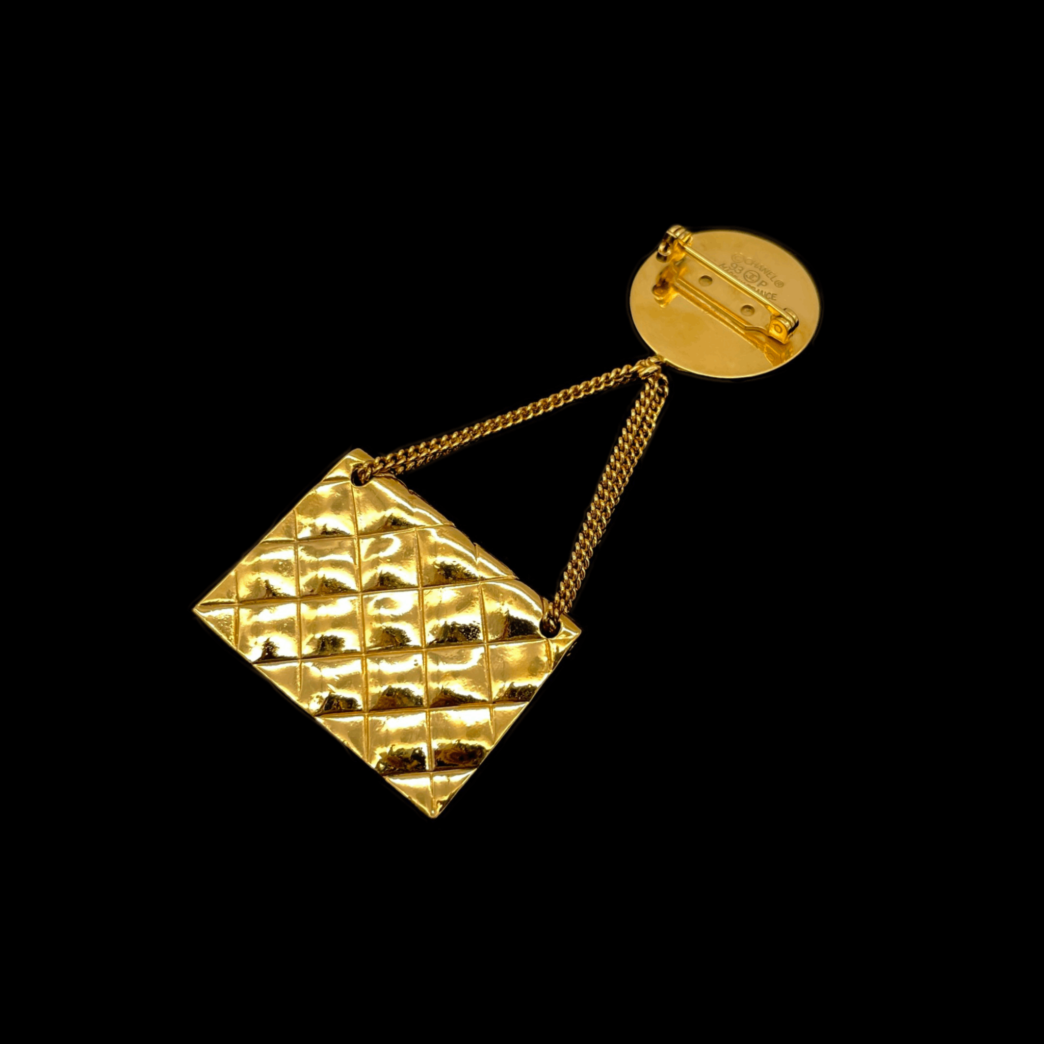 Chanel Chanel Matriceco Mark Bag Mochif Brooch 93P Size ONE SIZE - 3 Thumbnail