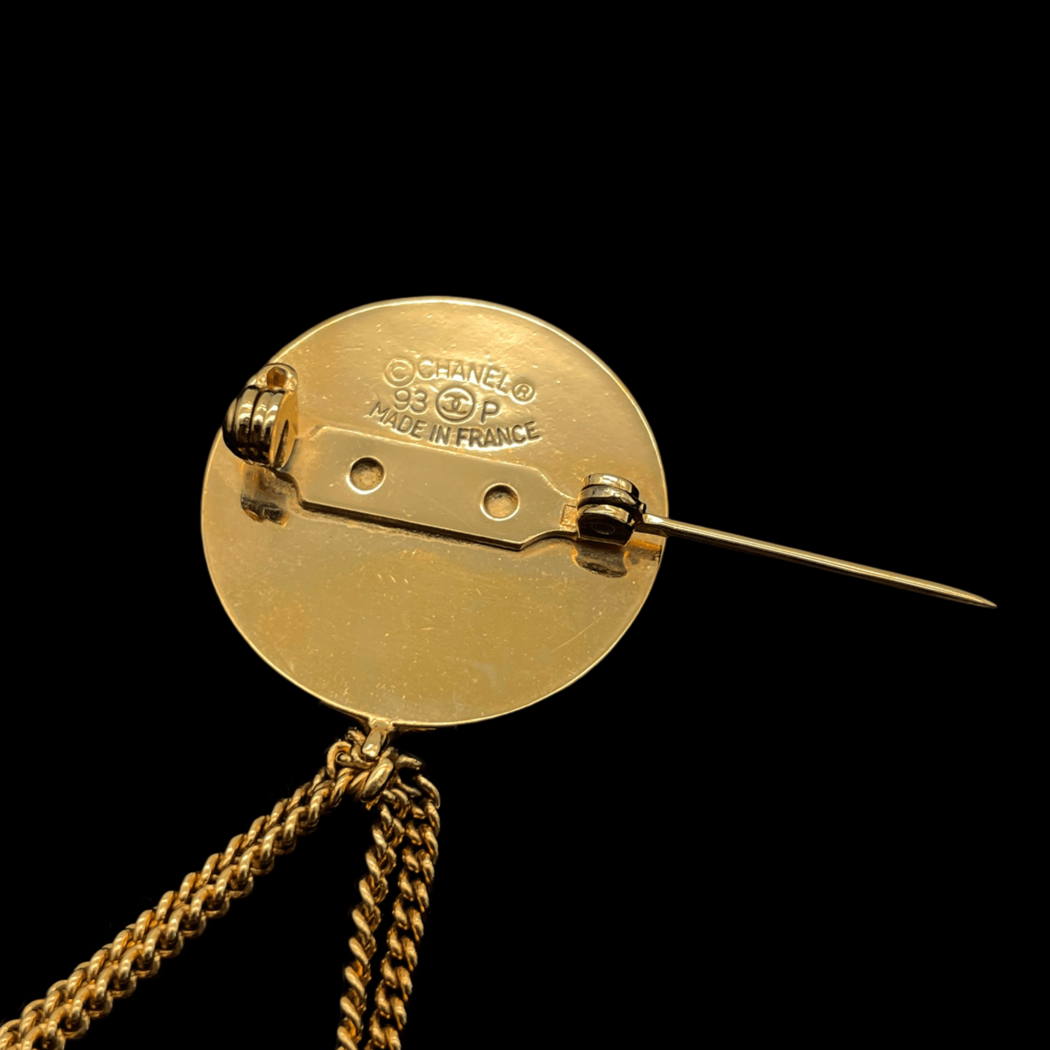 Chanel Chanel Matriceco Mark Bag Mochif Brooch 93P Size ONE SIZE - 8 Thumbnail
