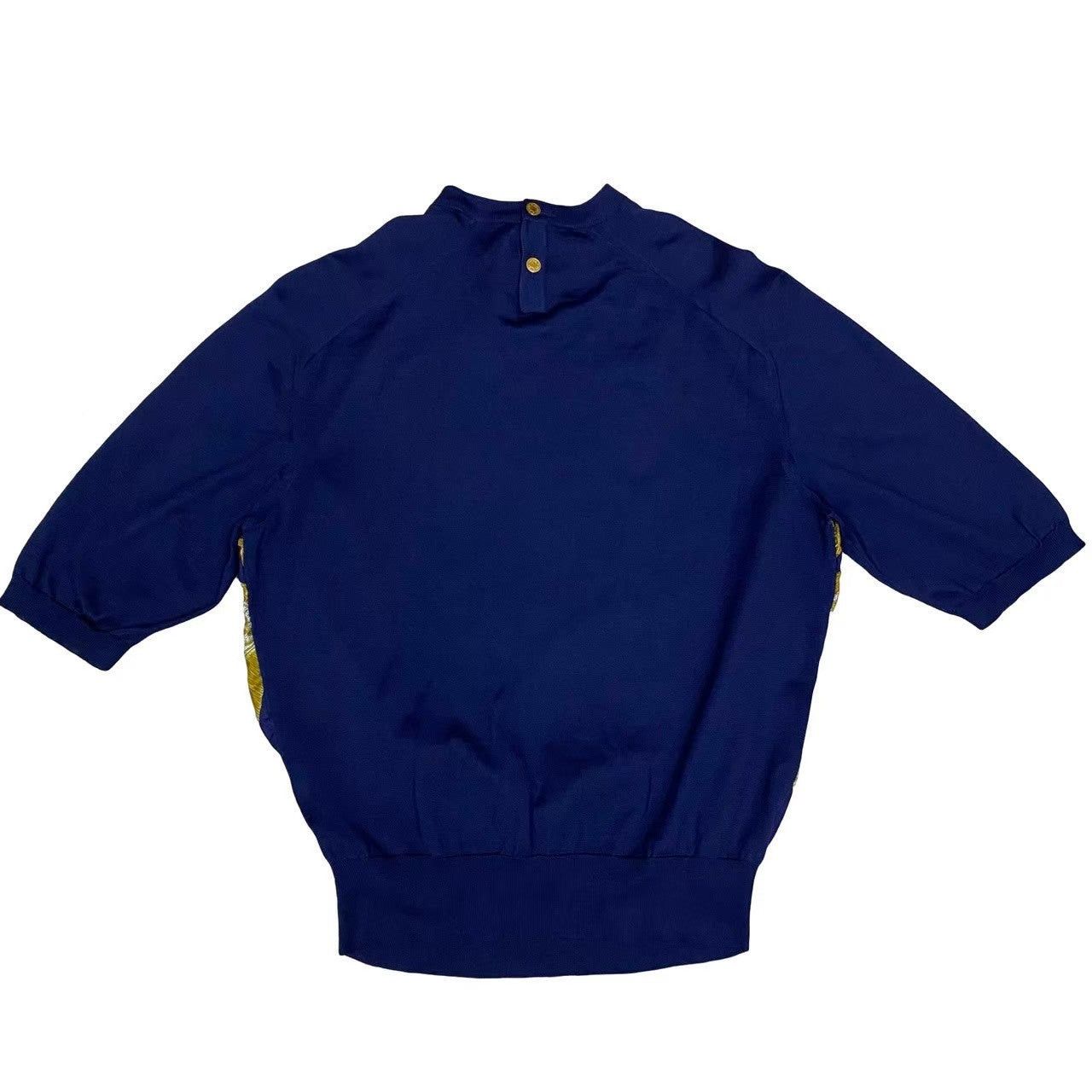 Hermes Hermes Blue Silk Size ONE SIZE - 4 Thumbnail