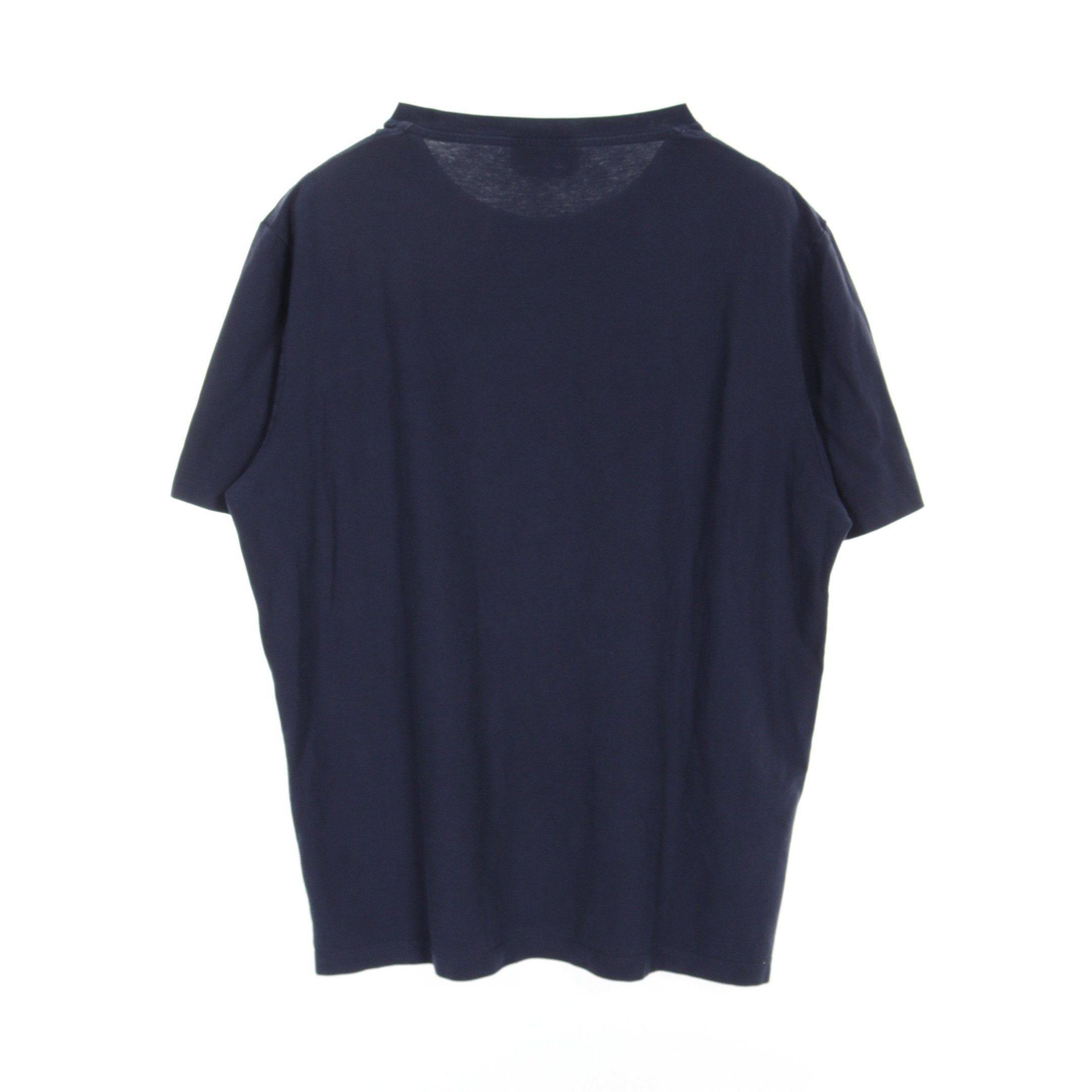 Hermes Hermes T-Shirt Cotton Navy Size ONE SIZE - 2 Thumbnail