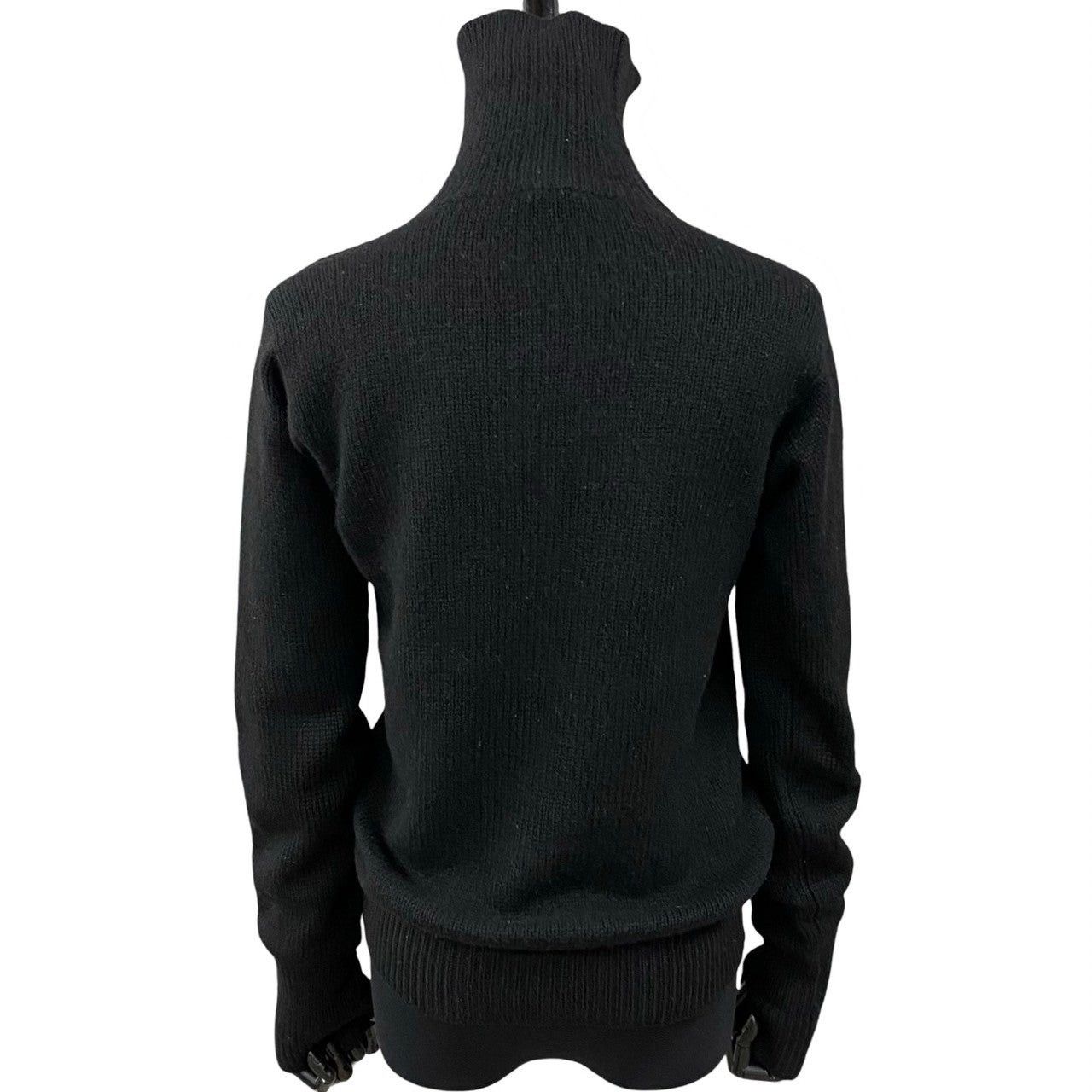 Chanel Chanel Other Black Cashmere Size ONE SIZE - 2 Thumbnail