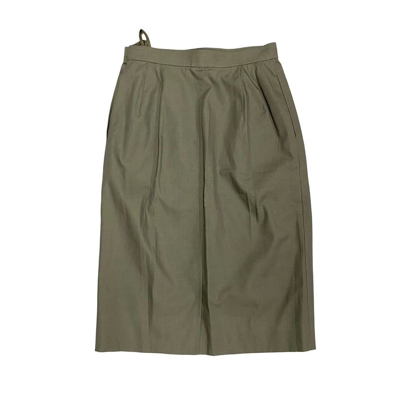 Yves Saint Laurent Yves Saint Laurent Green Cotton Size ONE SIZE - 9 Thumbnail