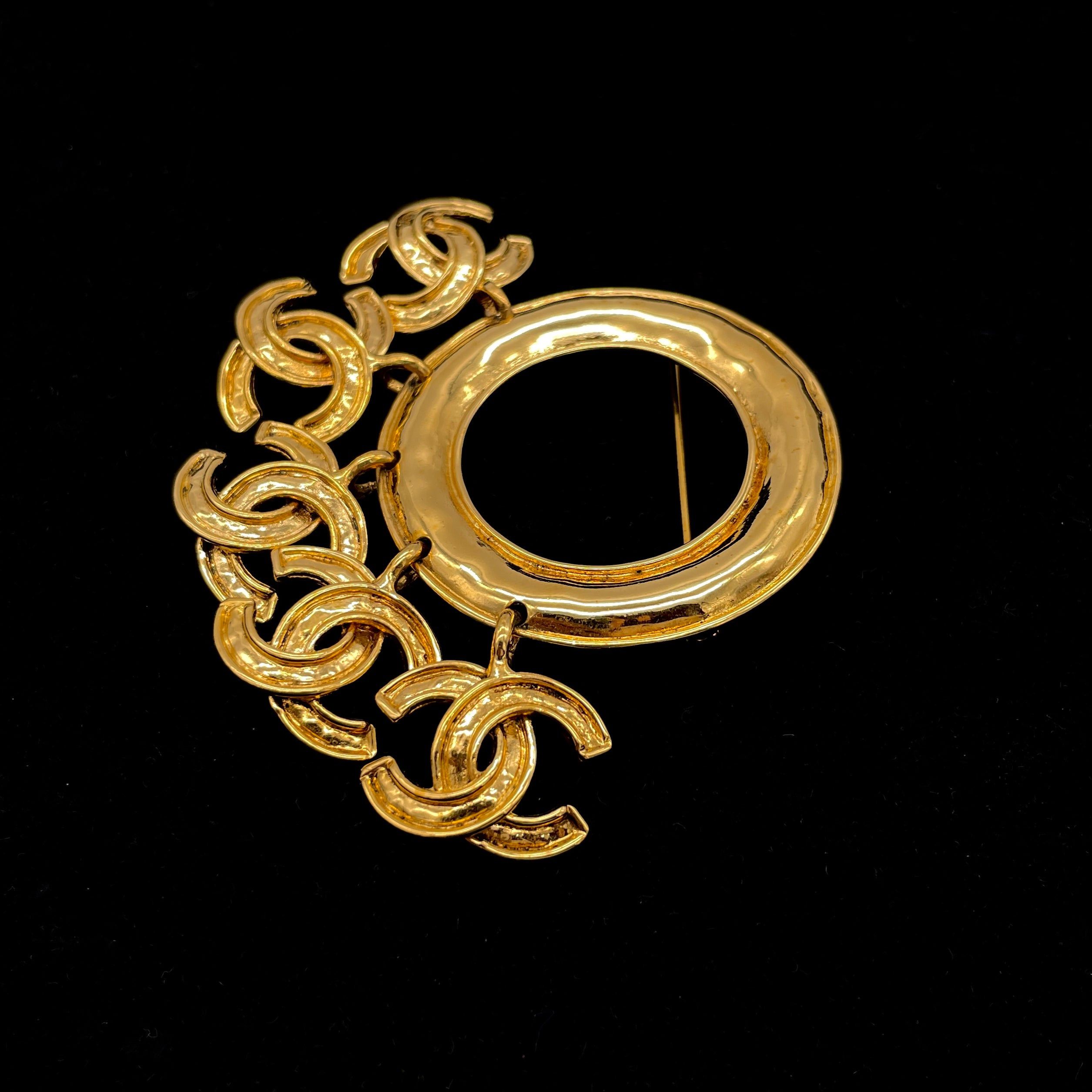 Chanel Chanel Coco Mark 5-Ring Brooch 94P Size ONE SIZE - 3 Thumbnail
