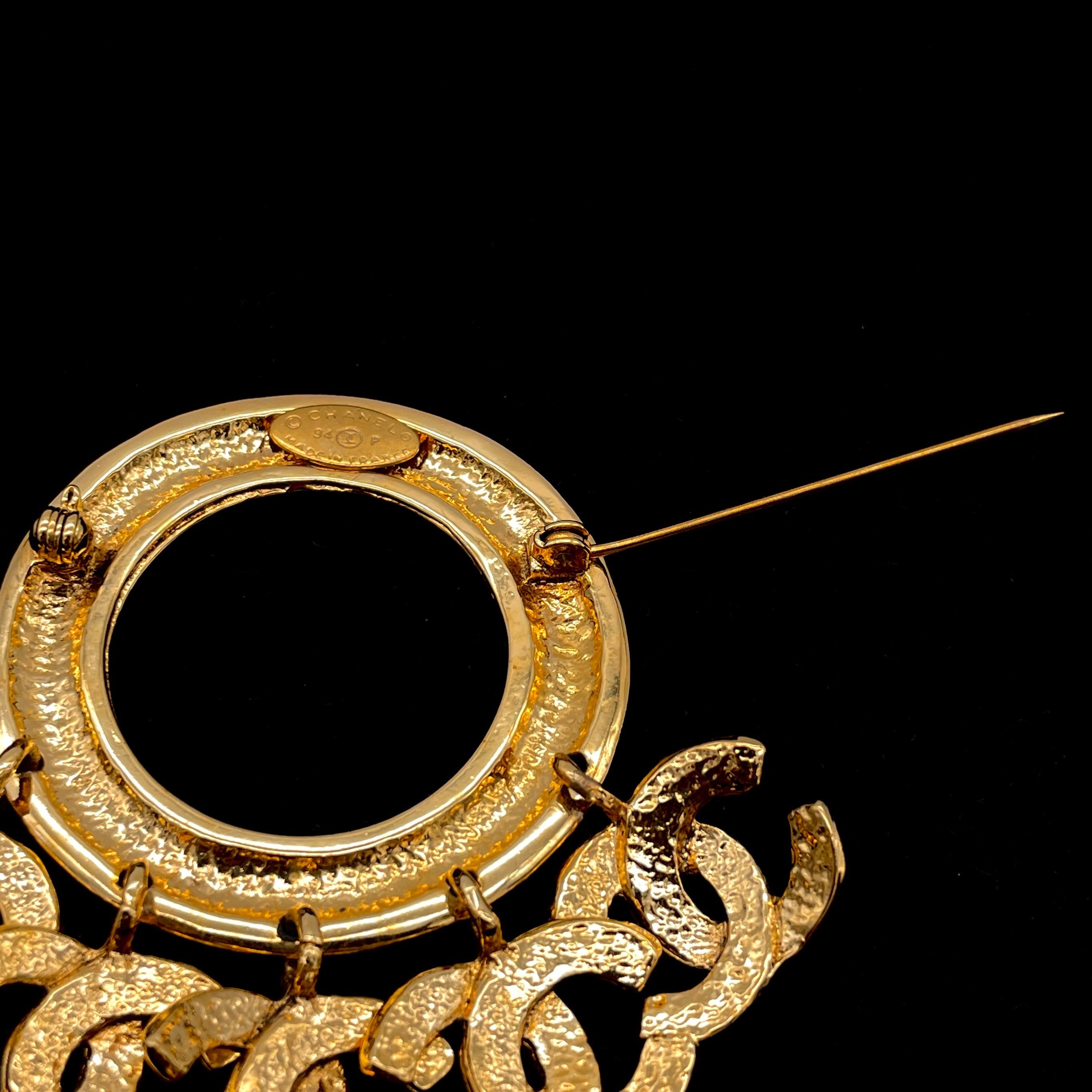 Chanel Chanel Coco Mark 5-Ring Brooch 94P Size ONE SIZE - 7 Thumbnail