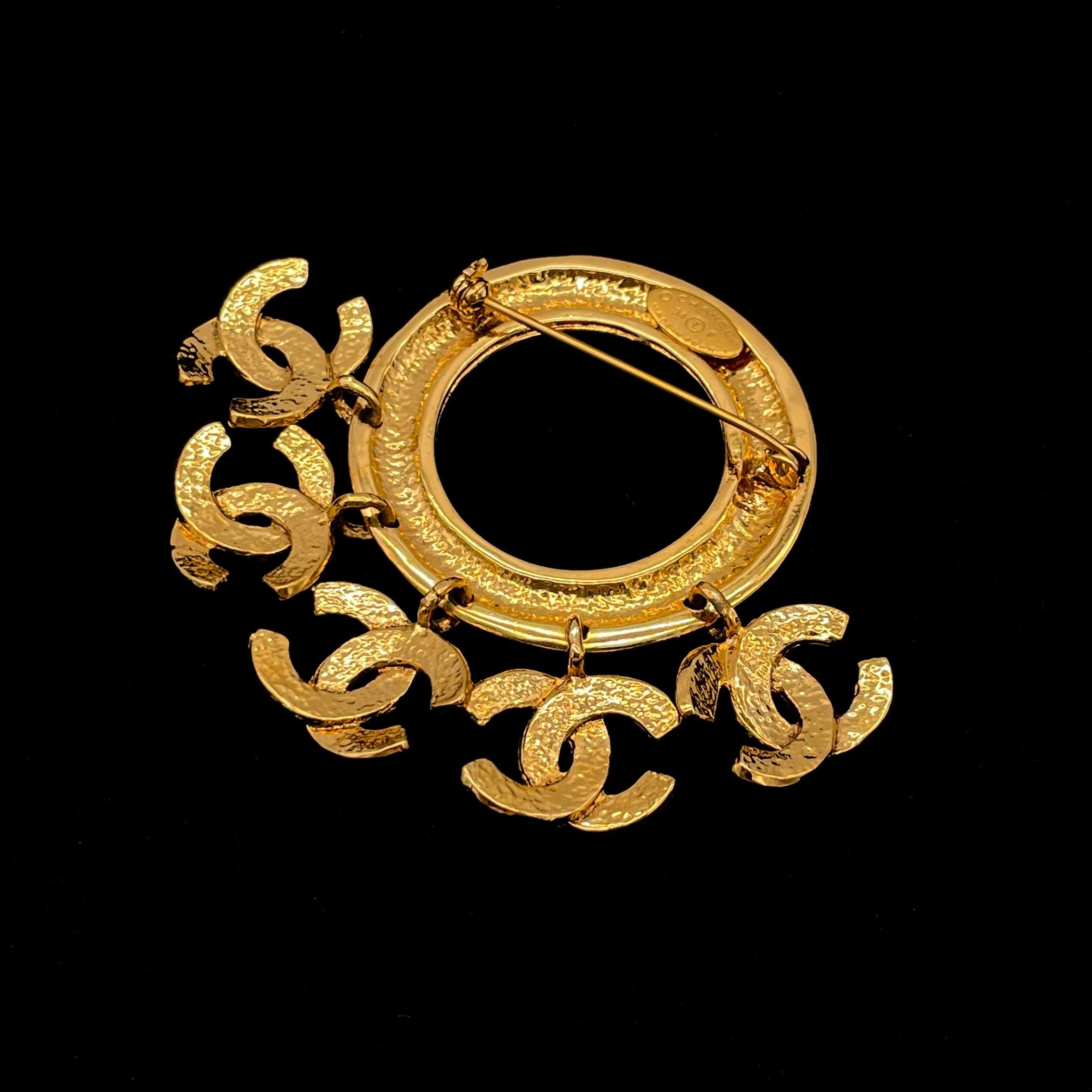 Chanel Chanel Coco Mark 5-Ring Brooch 94P Size ONE SIZE - 6 Thumbnail