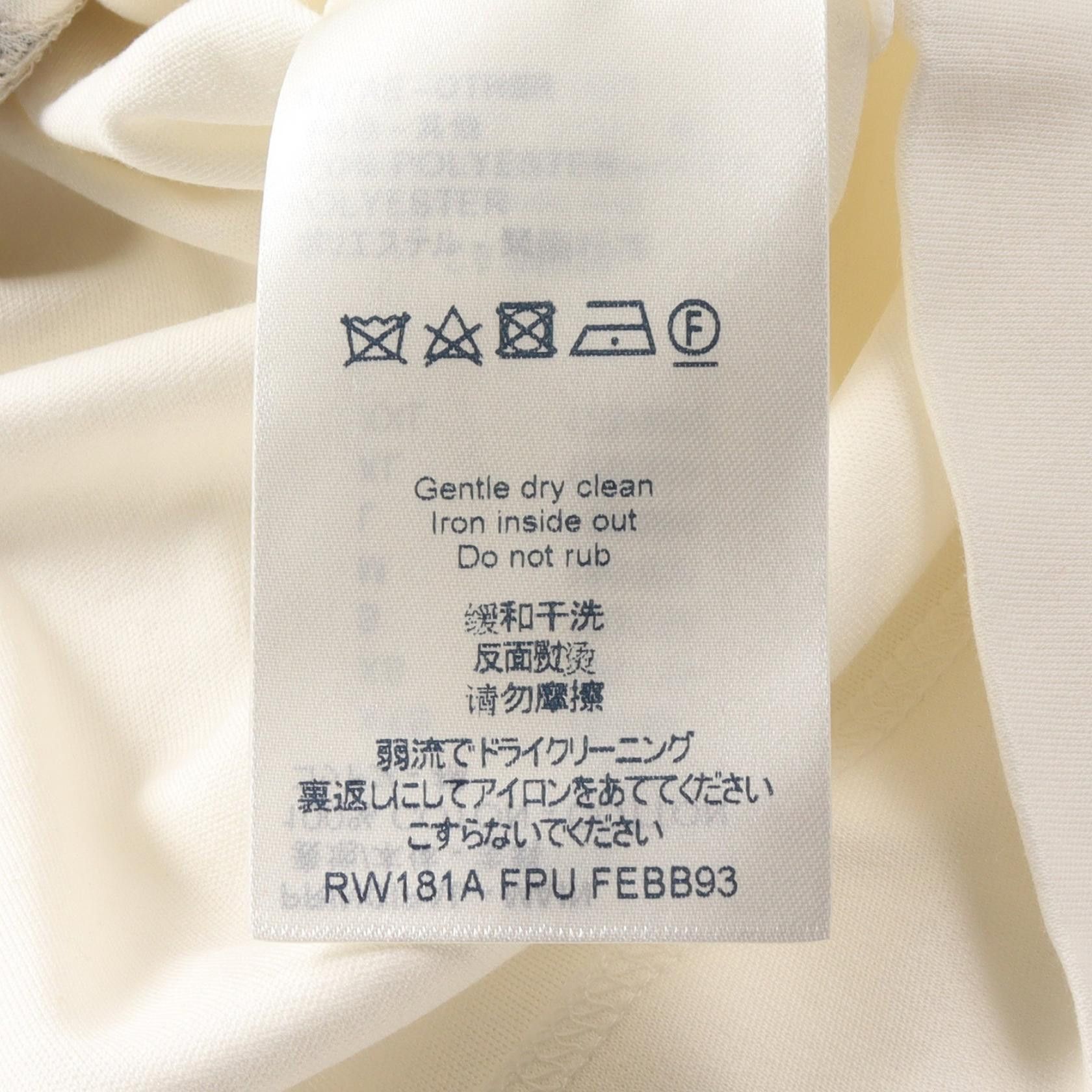 Louis Vuitton Louis Vuitton Louis Vuitton * Kansai Yamamoto Kabuki T-Shirt Sequin Cotton Off White Multicolor 2018 Resort Collection Japan Limited Size ONE SIZE - 6 Thumbnail