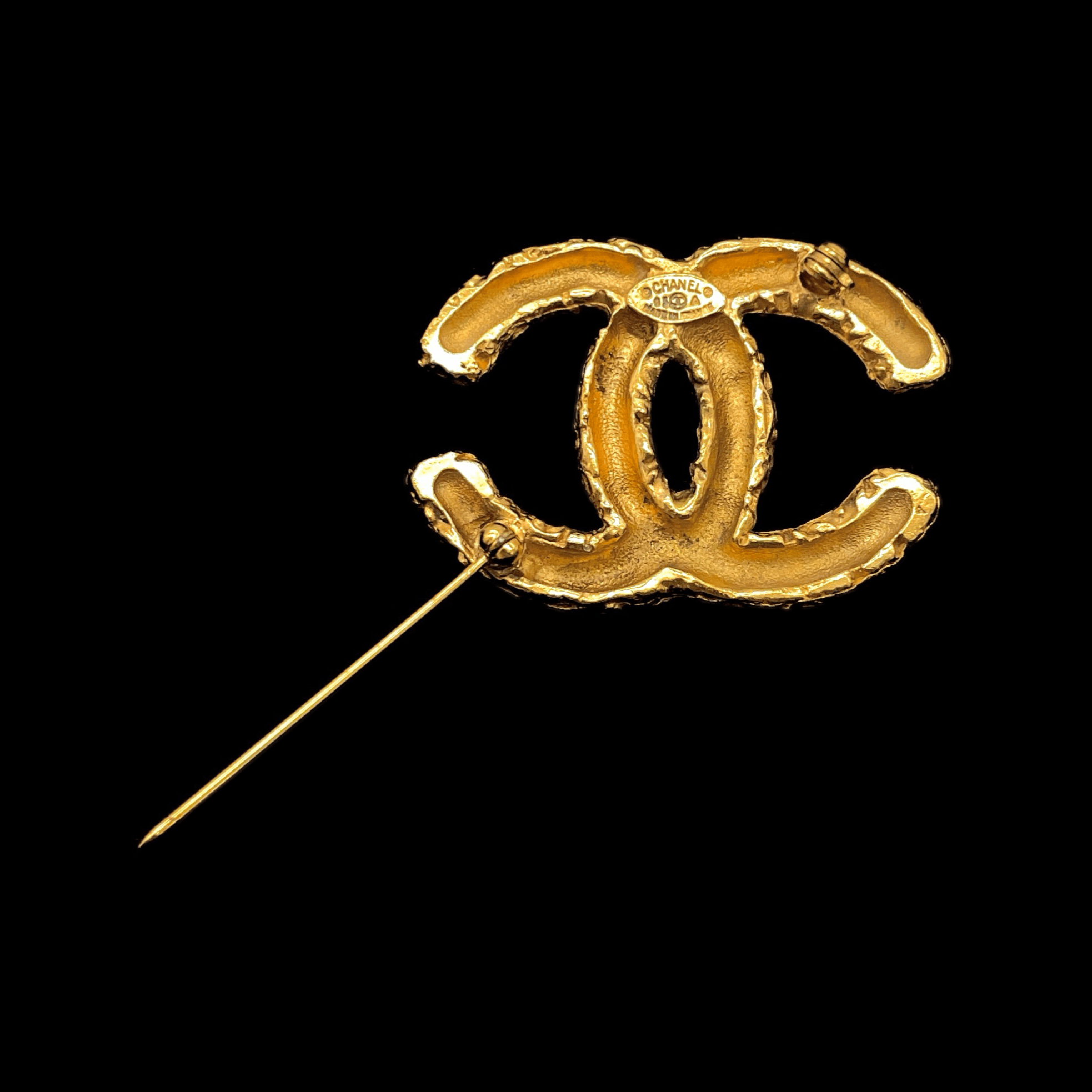 Chanel Chanel Lava Coco Mark Brooch Size ONE SIZE - 5 Thumbnail