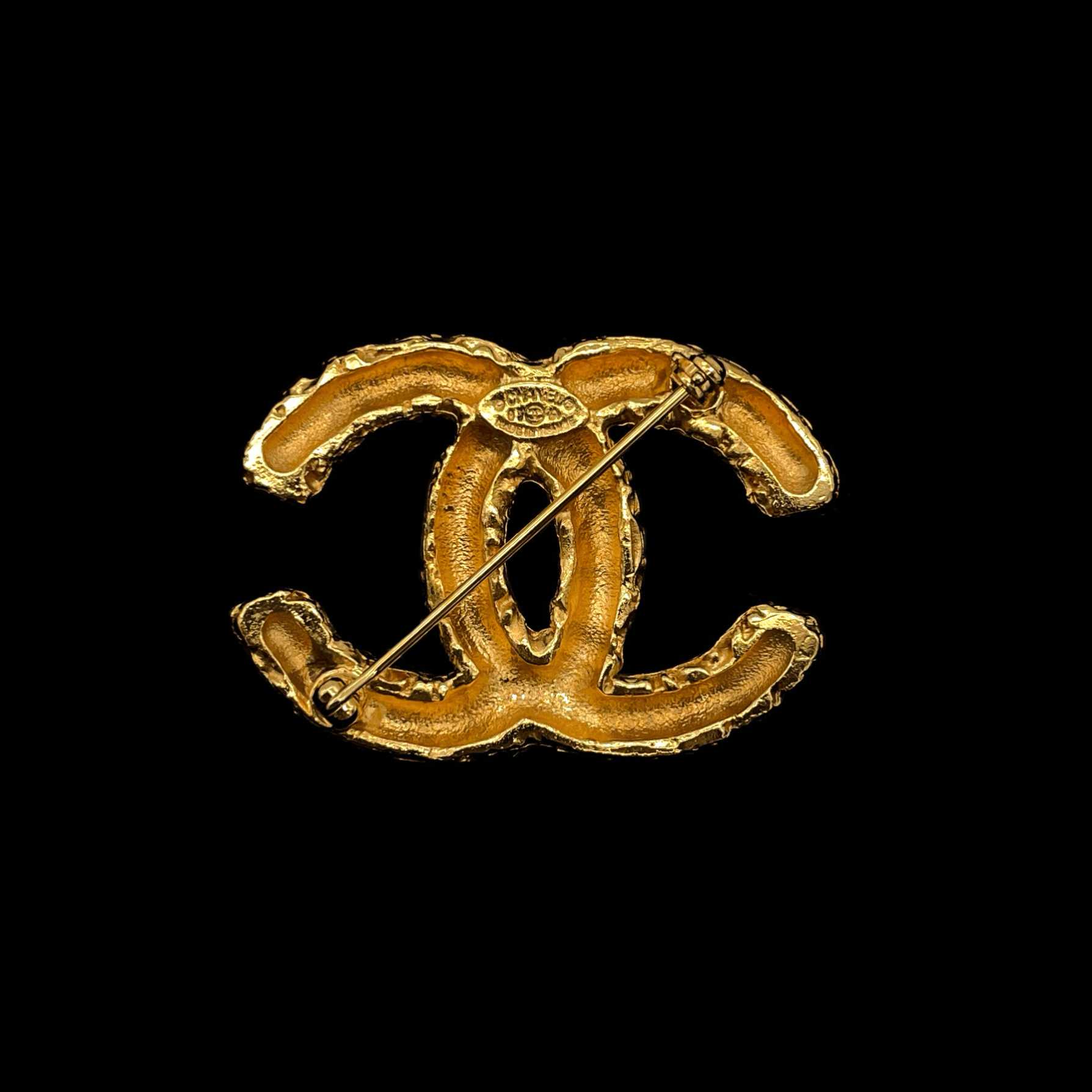 Chanel Chanel Coco Mark Lava Brooch Pm 93A Size ONE SIZE - 6 Thumbnail