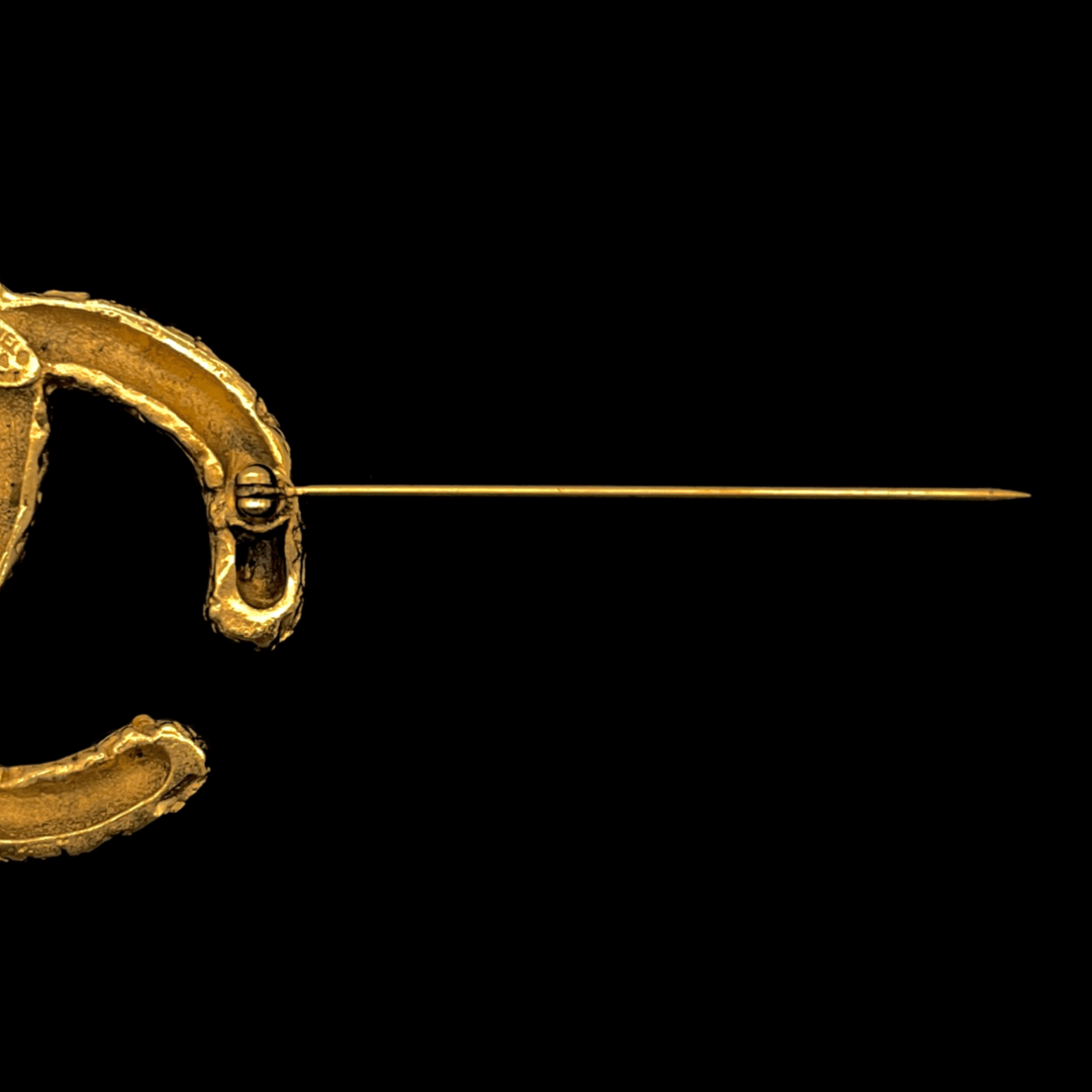 Chanel Chanel Lava Coco Mark Brooch Gm Size ONE SIZE - 6 Thumbnail