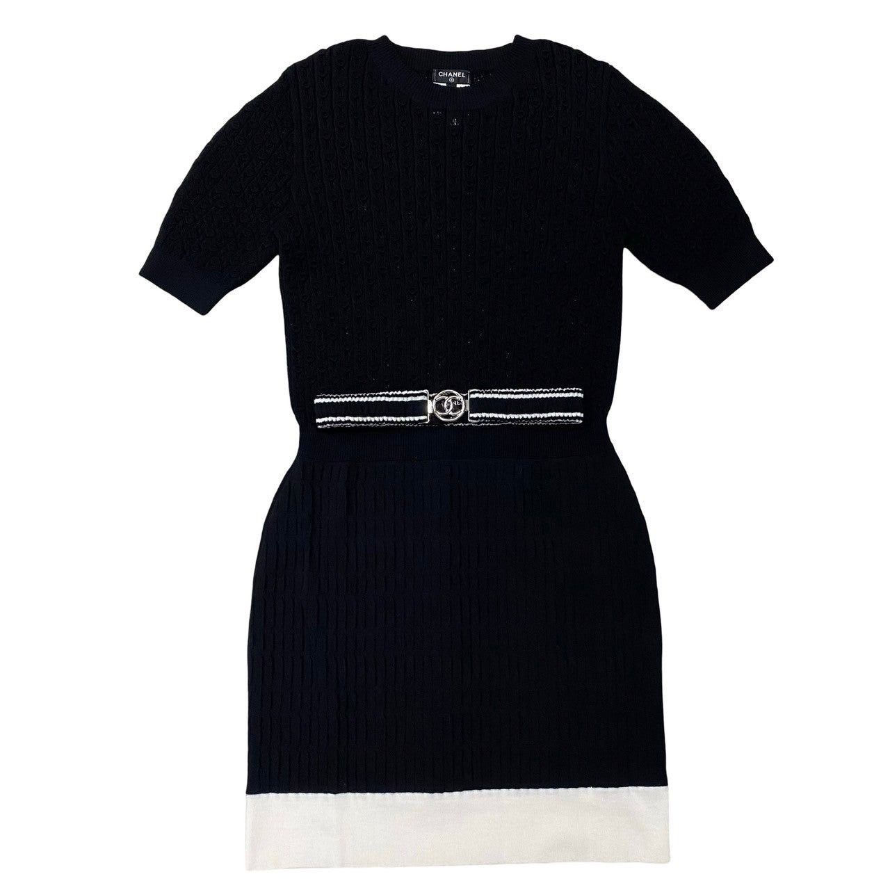 Chanel Chanel Black Cotton Size ONE SIZE - 3 Thumbnail