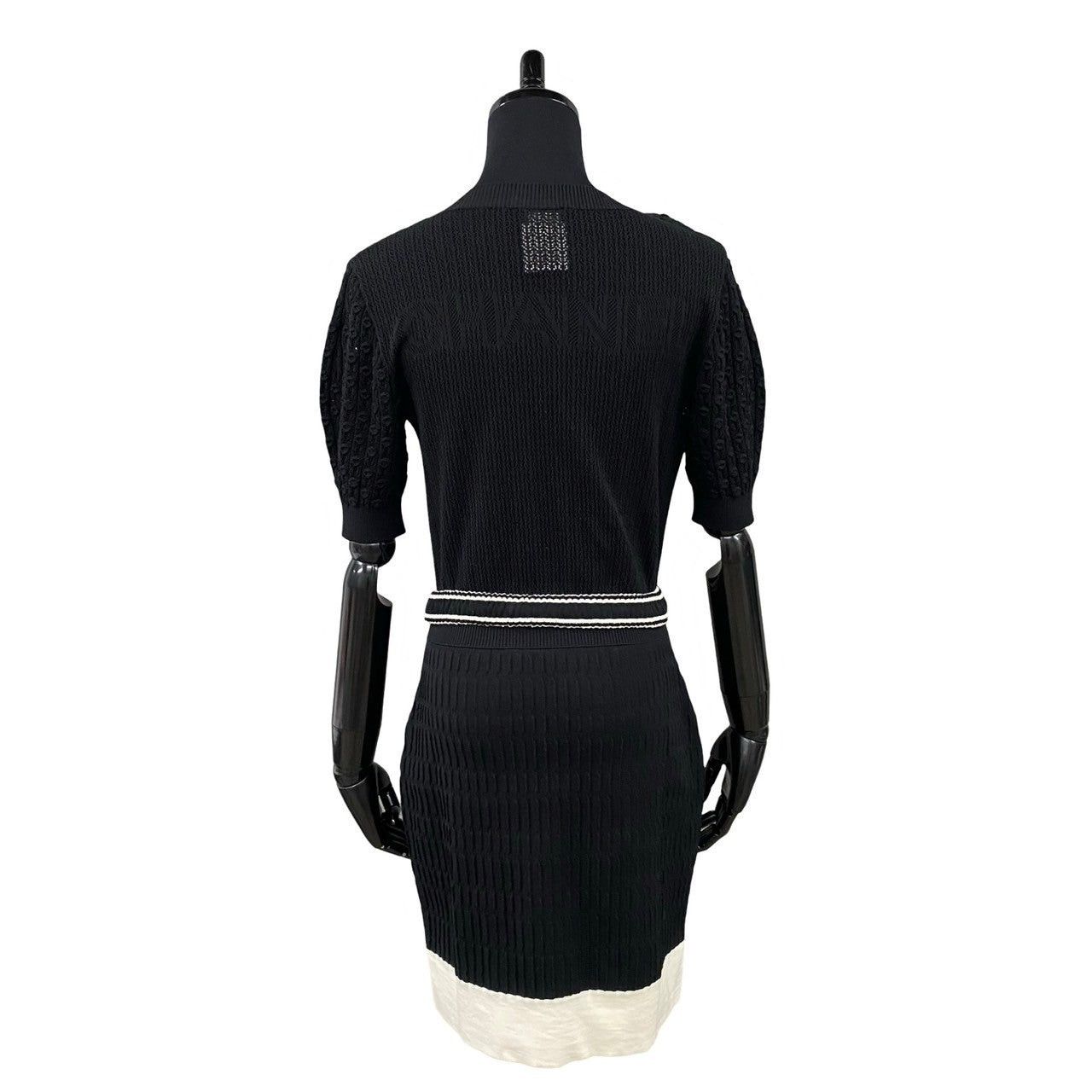 Chanel Chanel Black Cotton Size ONE SIZE - 2 Thumbnail