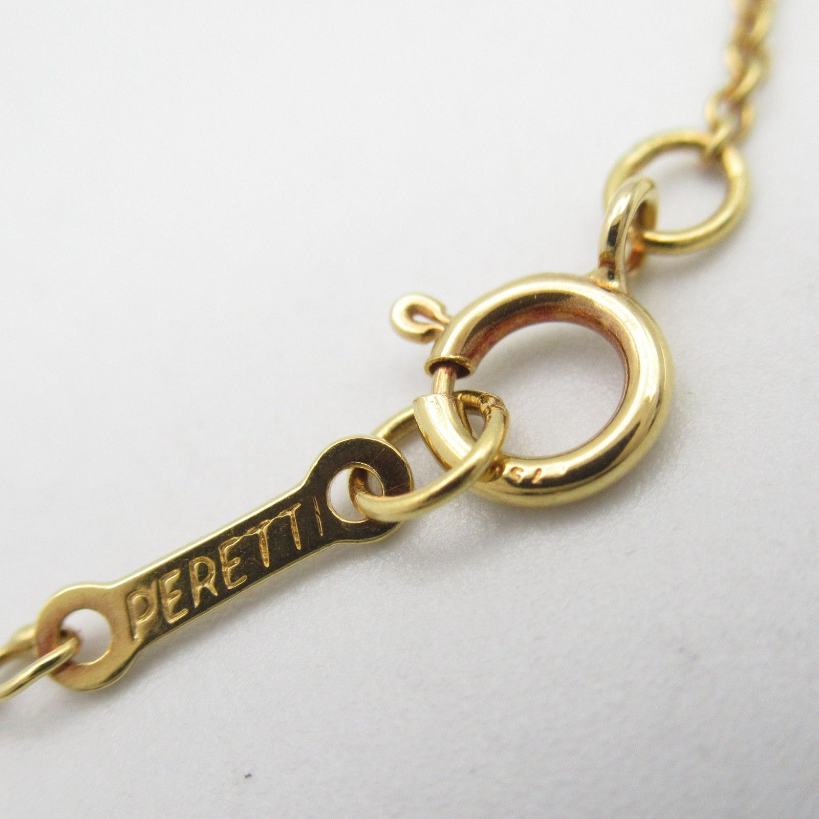 Tiffany & Co. Tiffany Co Bean Necklace K18 (Yellow Gold) Gold Size ONE SIZE - 5 Thumbnail