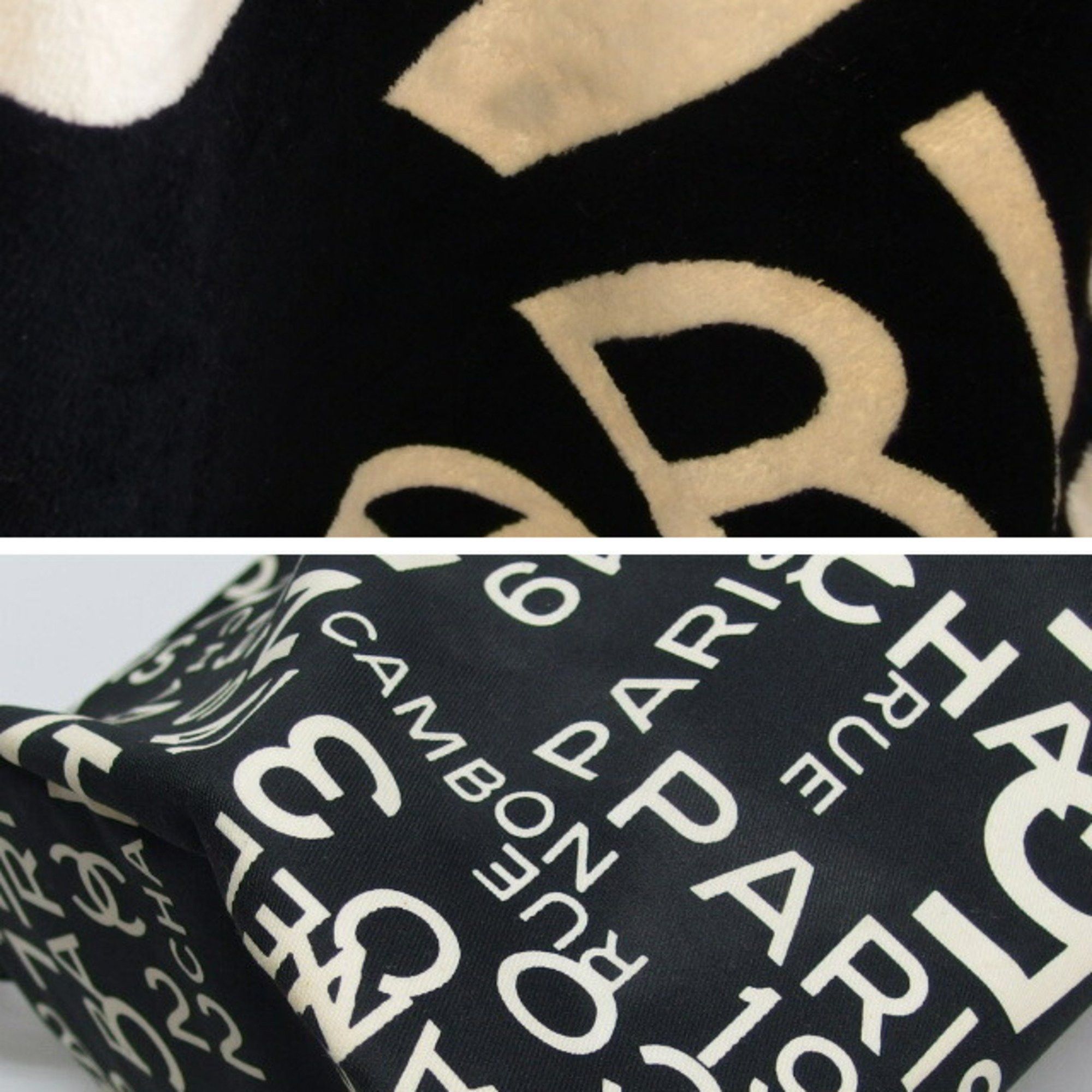 Chanel Chanel by Sea Large Blanket and Bag Set, Black Size ONE SIZE - 9 Thumbnail