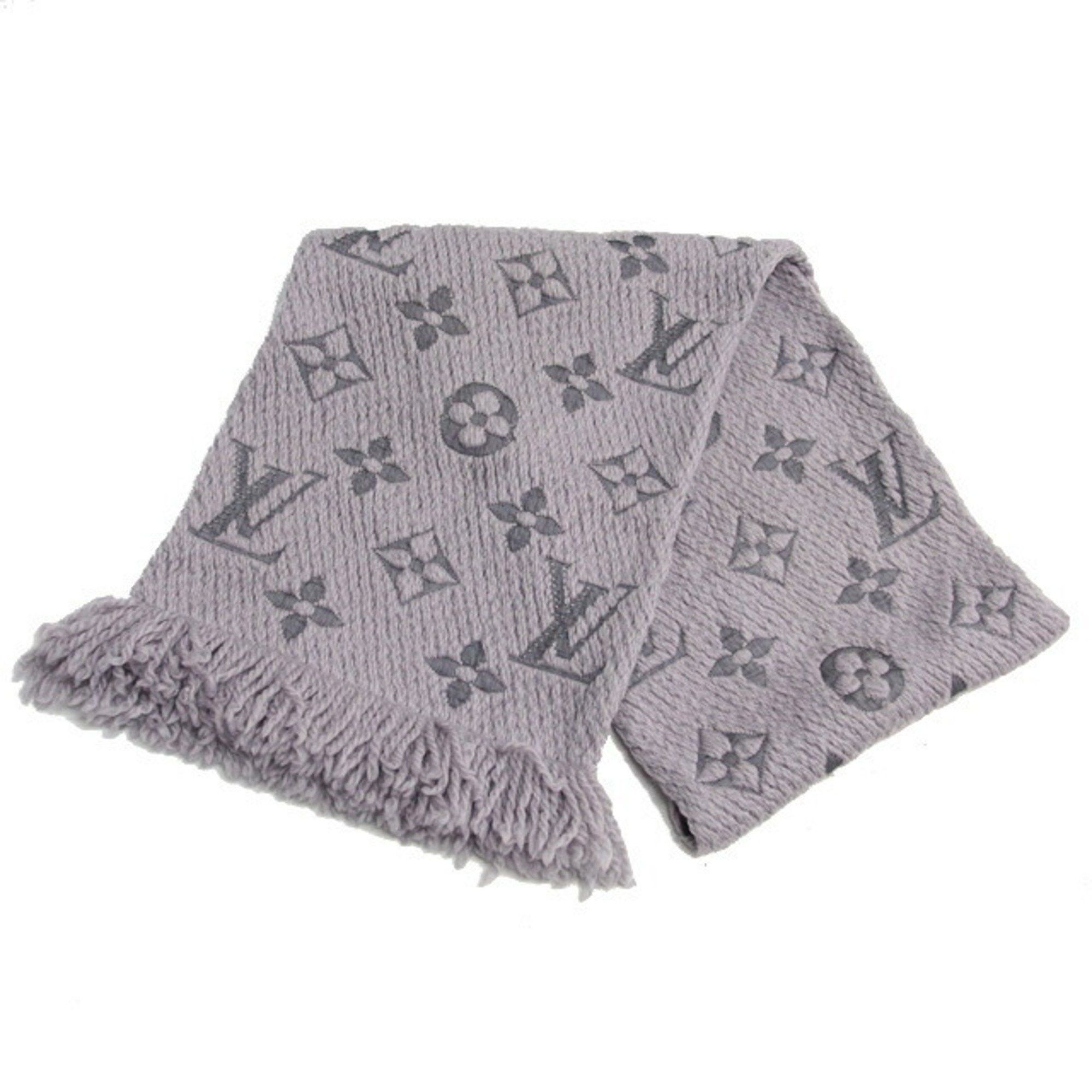 Louis Vuitton Louis Vuitton Monogram Scarf Echarpe Mania Gris Perle Size ONE SIZE - 2 Thumbnail