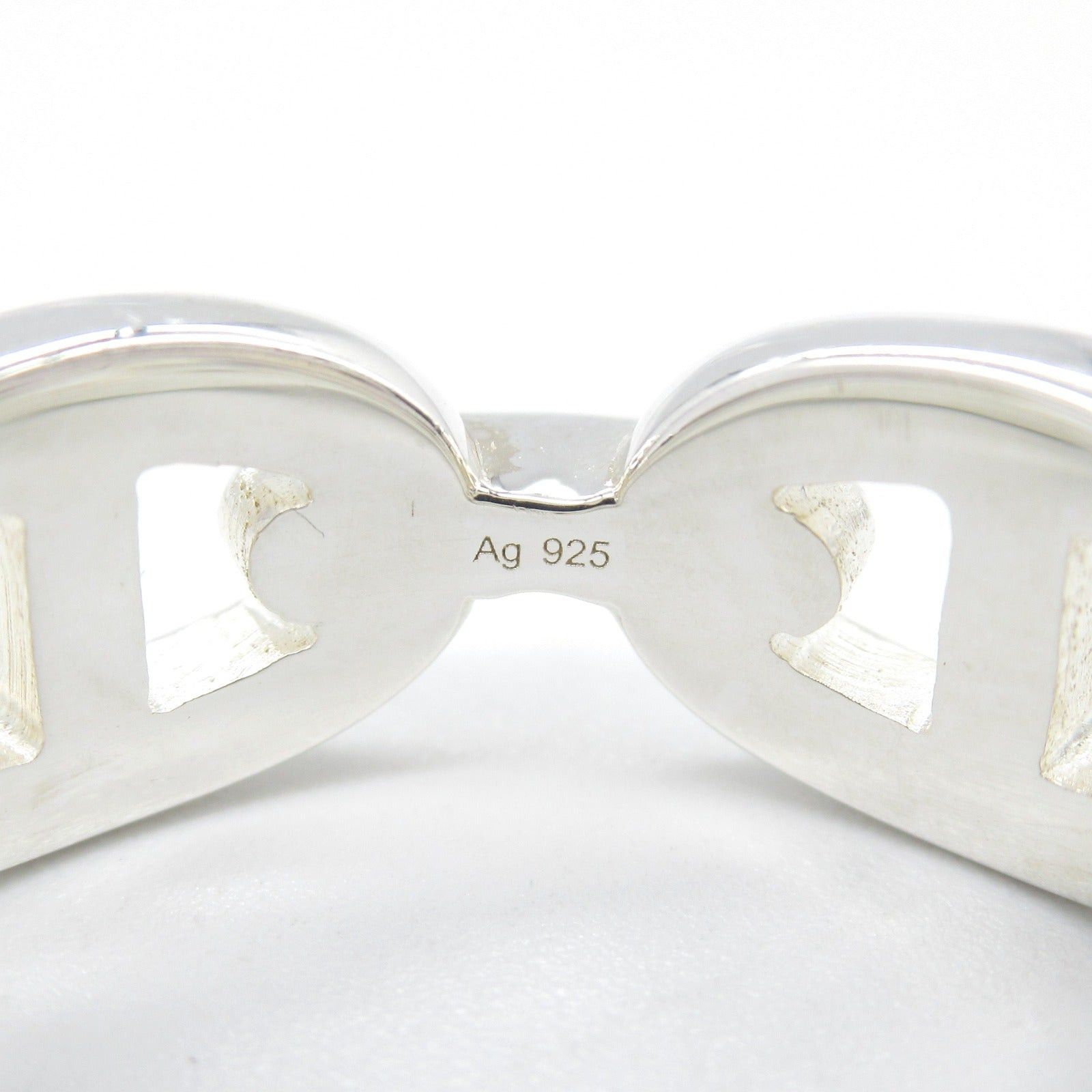 Hermes Hermes Shane Tangle Enchene Ring 925 Silver Size ONE SIZE - 6 Thumbnail