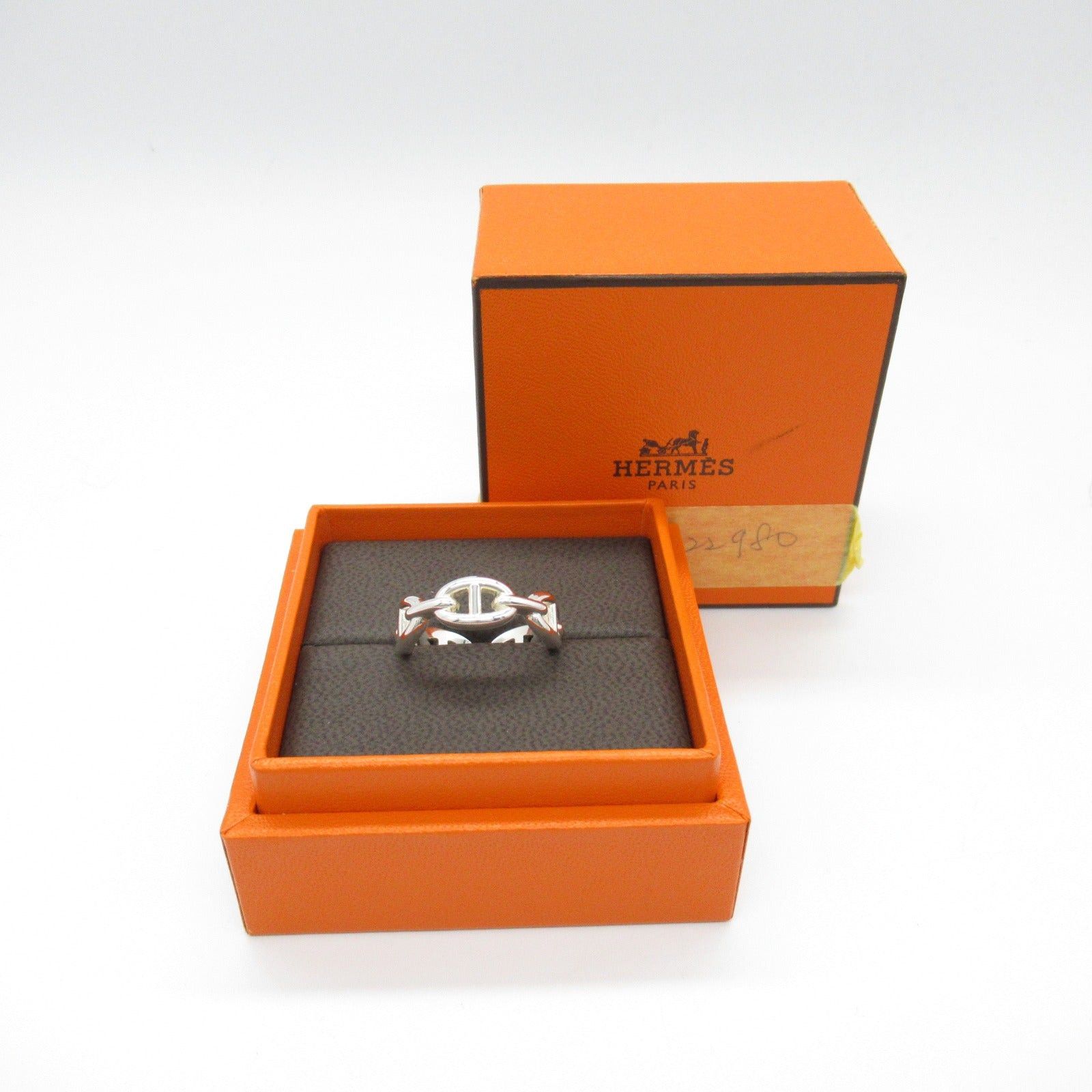 Hermes Hermes Shane Tangle Enchene Ring 925 Silver Size ONE SIZE - 7 Thumbnail