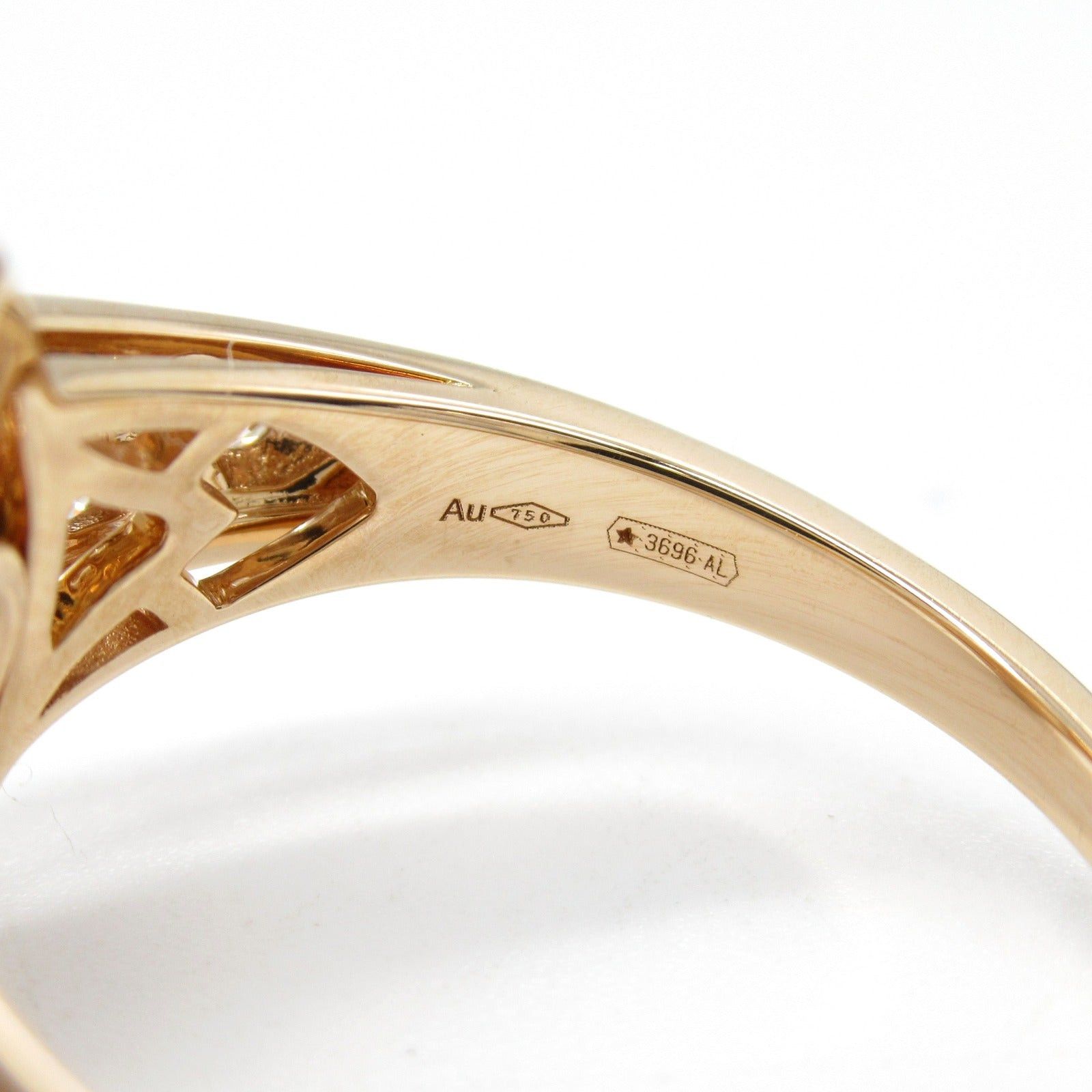 Bvlgari Bvlgari Diva Dream Pear Shape Ring K18Pg (Pink Gold) Diamond Clear Size ONE SIZE - 4 Thumbnail