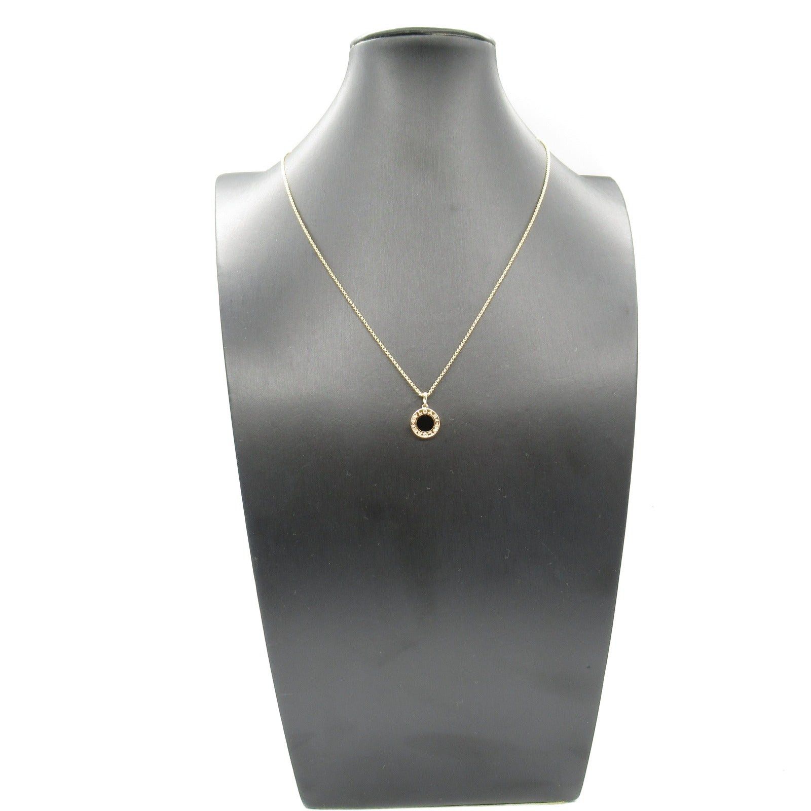 Bvlgari Bvlgari Bulgari Necklace K18Pg (Pink Gold) Onyx Black Size ONE SIZE - 7 Thumbnail